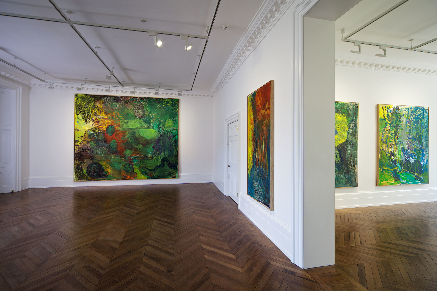 PER KIRKEBY Recent Paintings 5 June through 27 July 2013 MAYFAIR, LONDON, Installation View 2