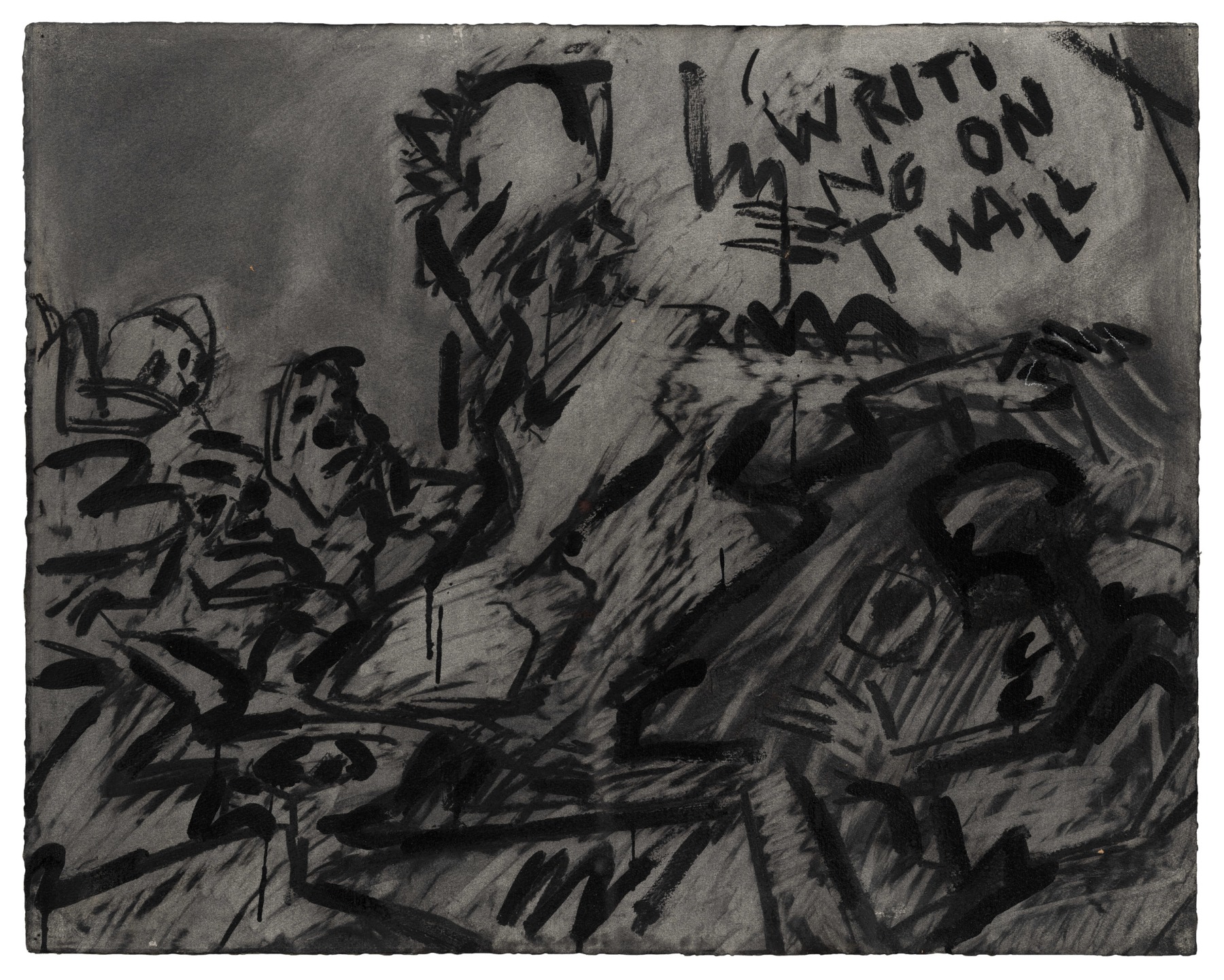Frank Auerbach, “After Belshazzar’s Feast”, 1990