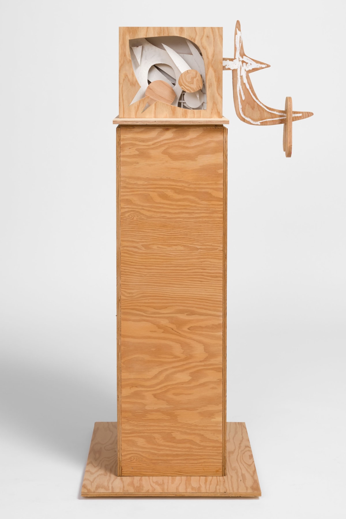 Aaron Curry

&amp;ldquo;Abstraction Box&amp;rdquo;, 2023

Oil, acrylic gouache, colored pencil on wood

55 1/4 x 23 x 21 inches

140.5 x 58.5 x 53.5 cm

CUR 308