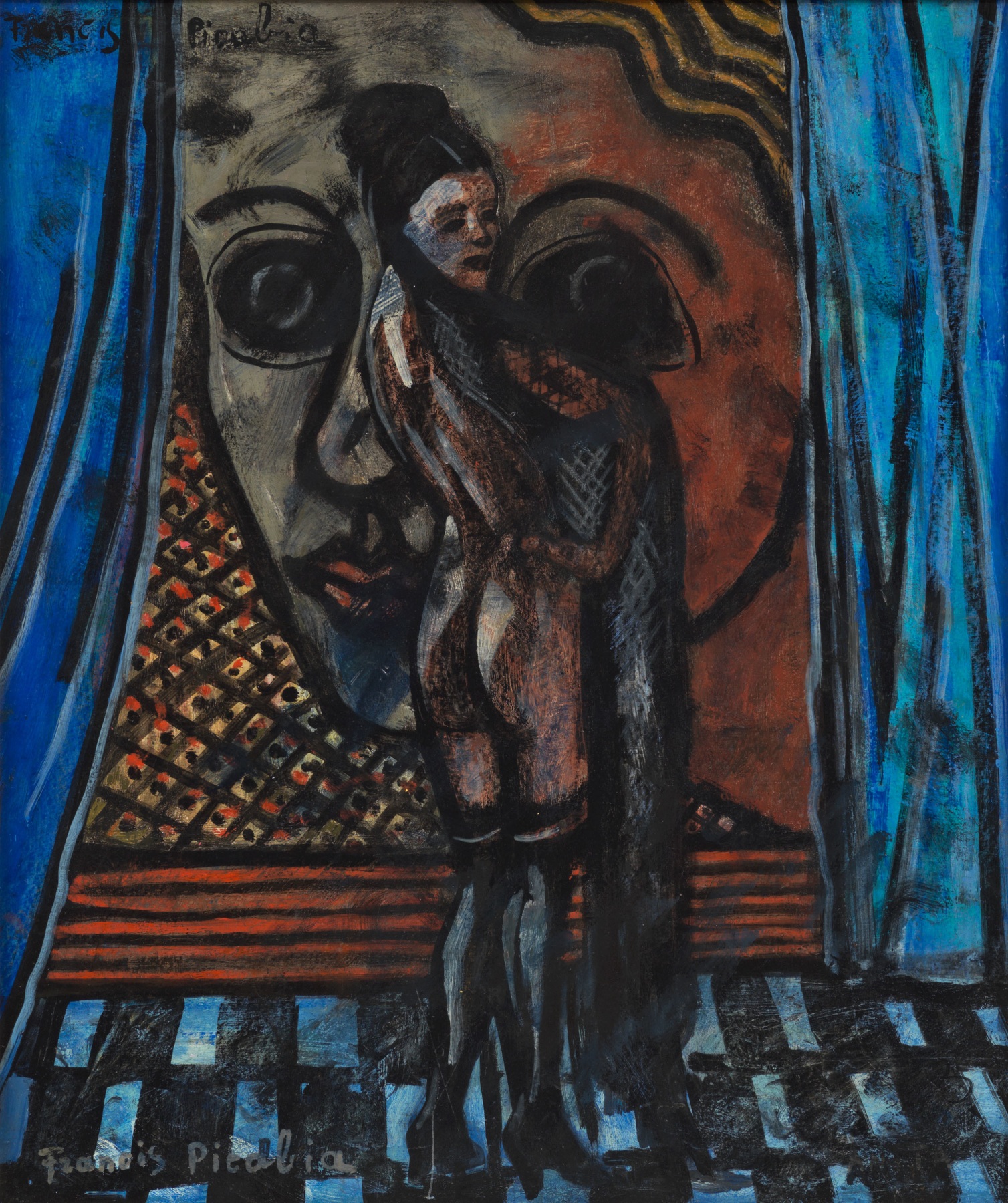 Francis Picabia, &ldquo;Femme au ch&acirc;le&rdquo;, ca. 1937-1938