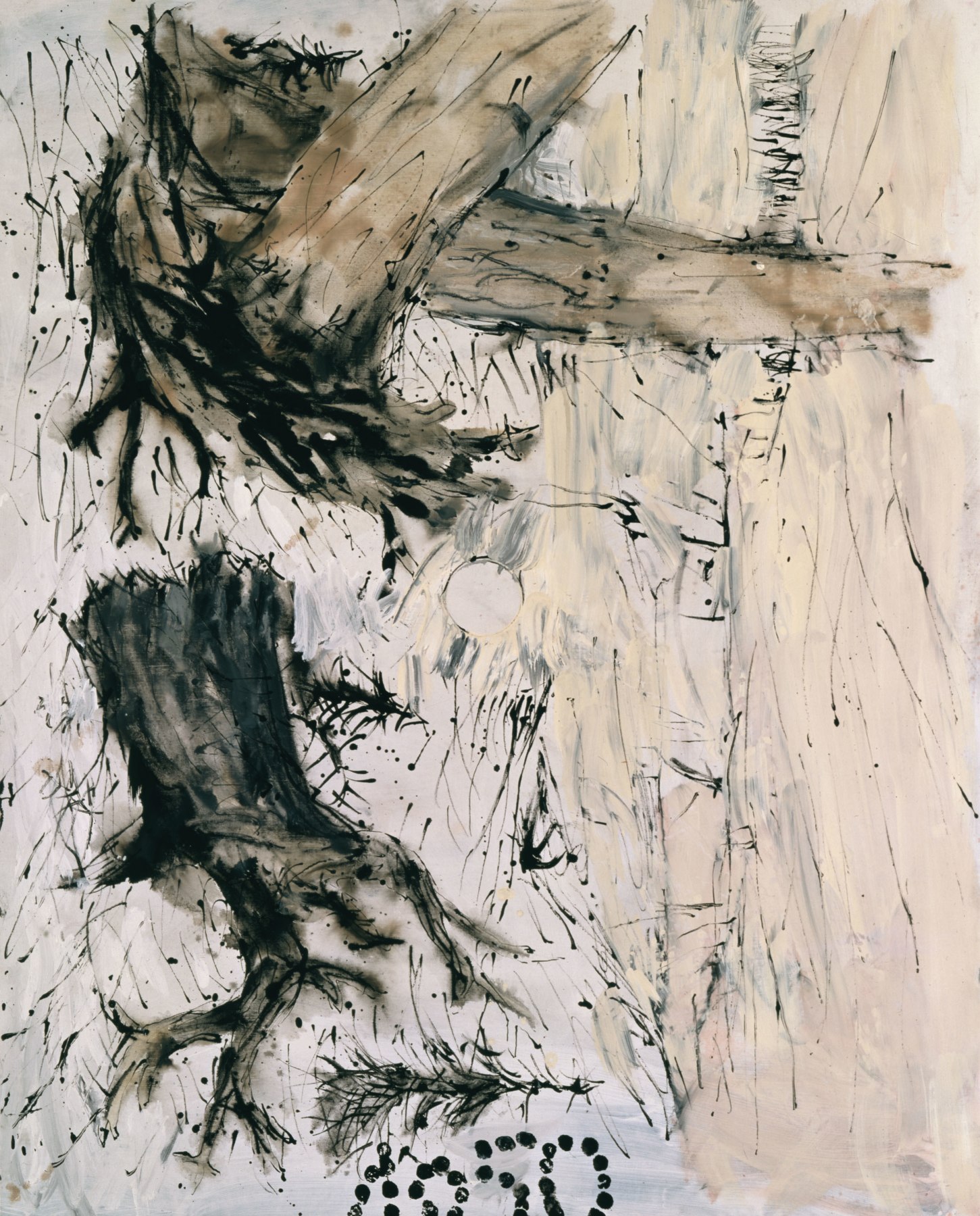 Georg Baselitz

&amp;ldquo;Ansicht von Kamenz (View of Kamenz)&amp;rdquo;, 2000

Oil on canvas

63 3/4 x 51 1/4 inches

162 x 130 cm

GB 861

SOLD