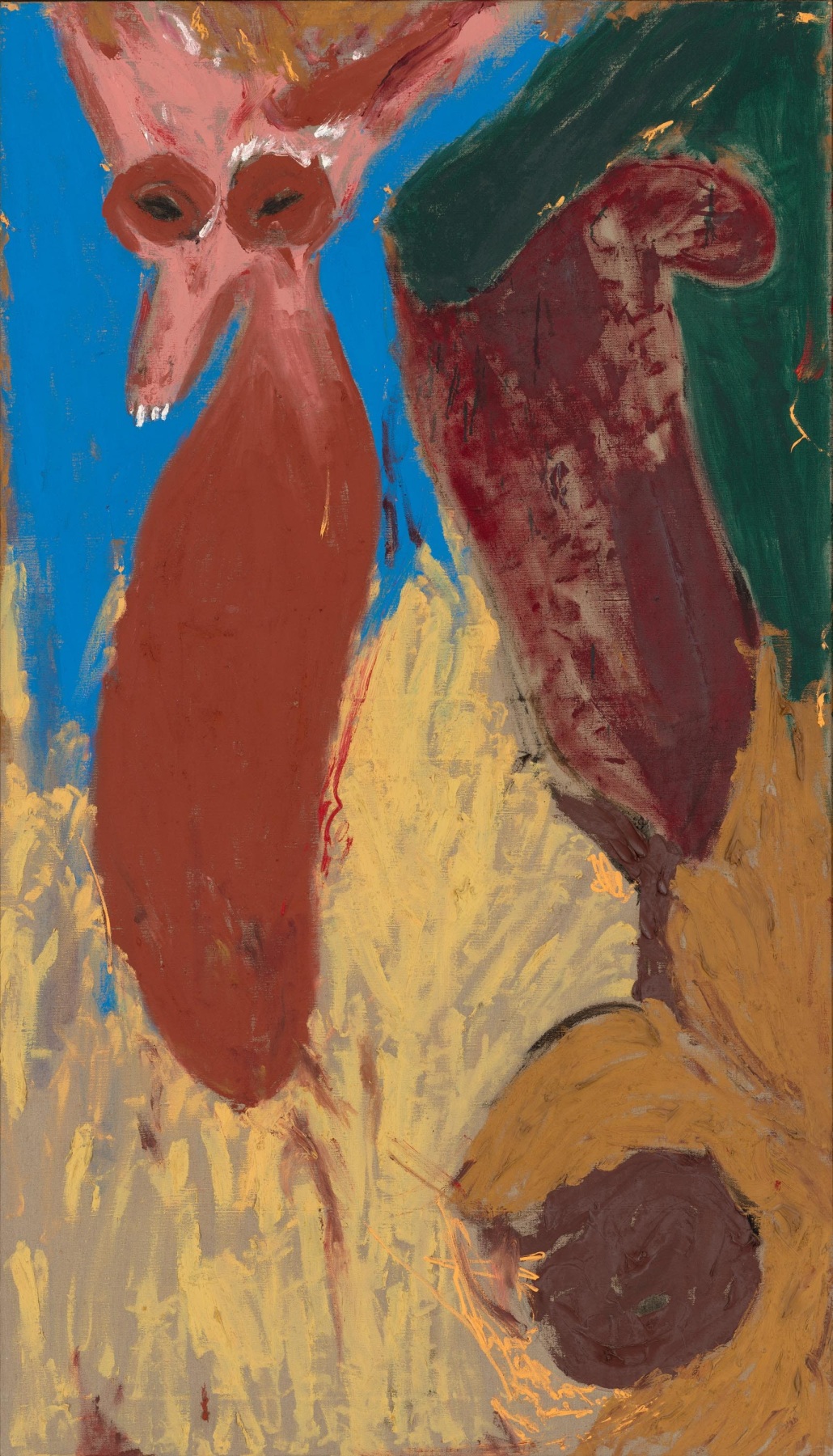 Don Van Vliet

&amp;ldquo;Two Rips in a Haystack&amp;rdquo;, 1985

Oil on canvas

84 x 48 inches

213.5 x 122 cm

VLI 25/G