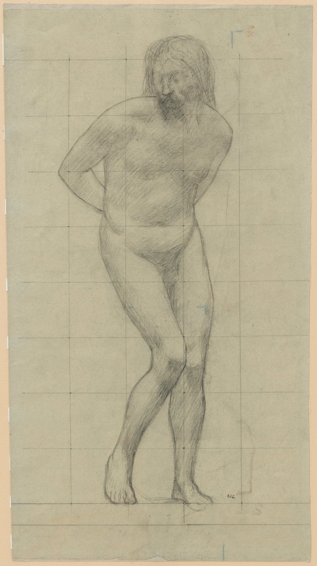 Pierre Puvis de Chavannes
&amp;ldquo;&amp;Eacute;tude pour Le Christ aux liens
(Study for Christ with Tormentors)&amp;rdquo;, 1858
Pencil on paper
20 3/4 x 11 1/2 inches
53 x 29 cm
PCZ 25

$35,000