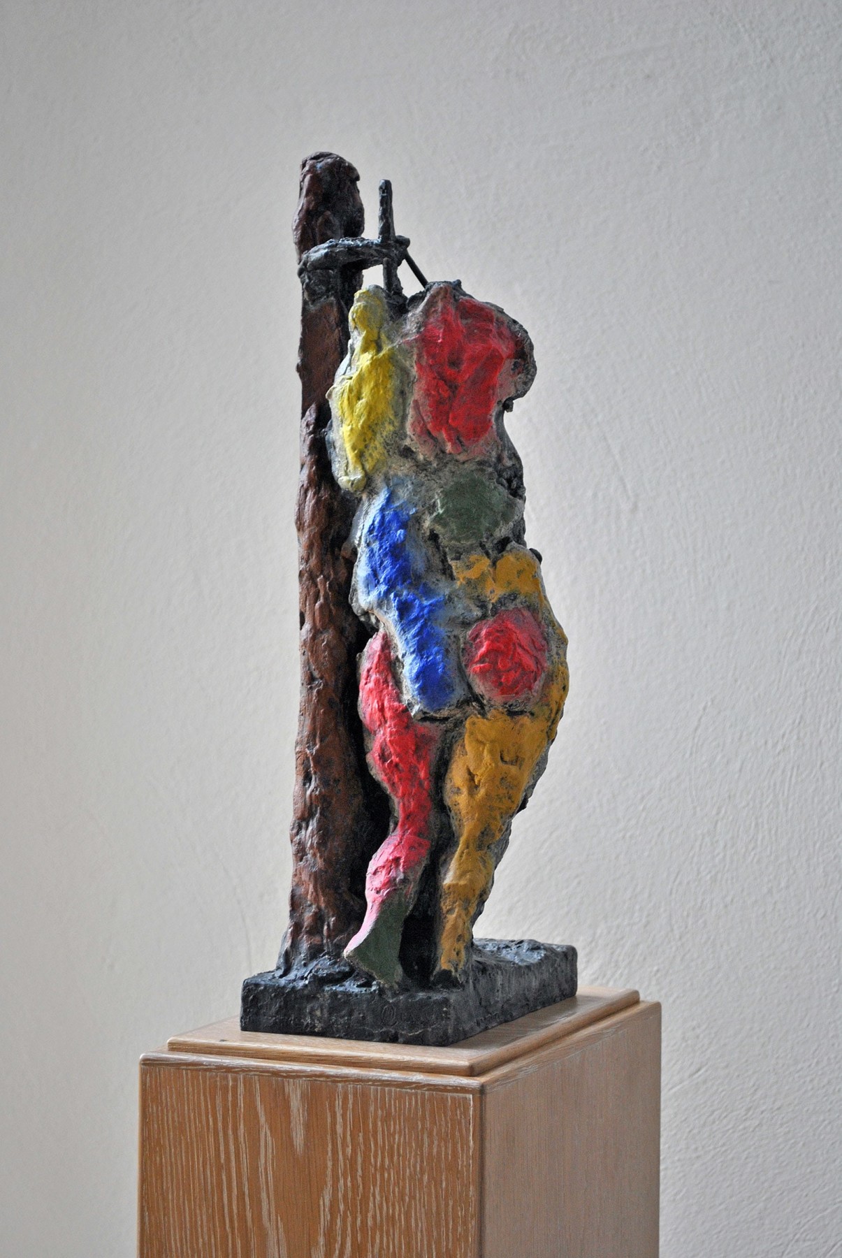 Markus L&amp;uuml;pertz

&amp;ldquo;R&amp;uuml;ckenakt (Nude Back)&amp;rdquo;, 2012

Bronze

From an edition of 6 + 1 AP

Each hand-painted

19 1/4 x 6 1/4 x 8 1/4 inches

49 x 16 x 21 cm

MLP 270/0