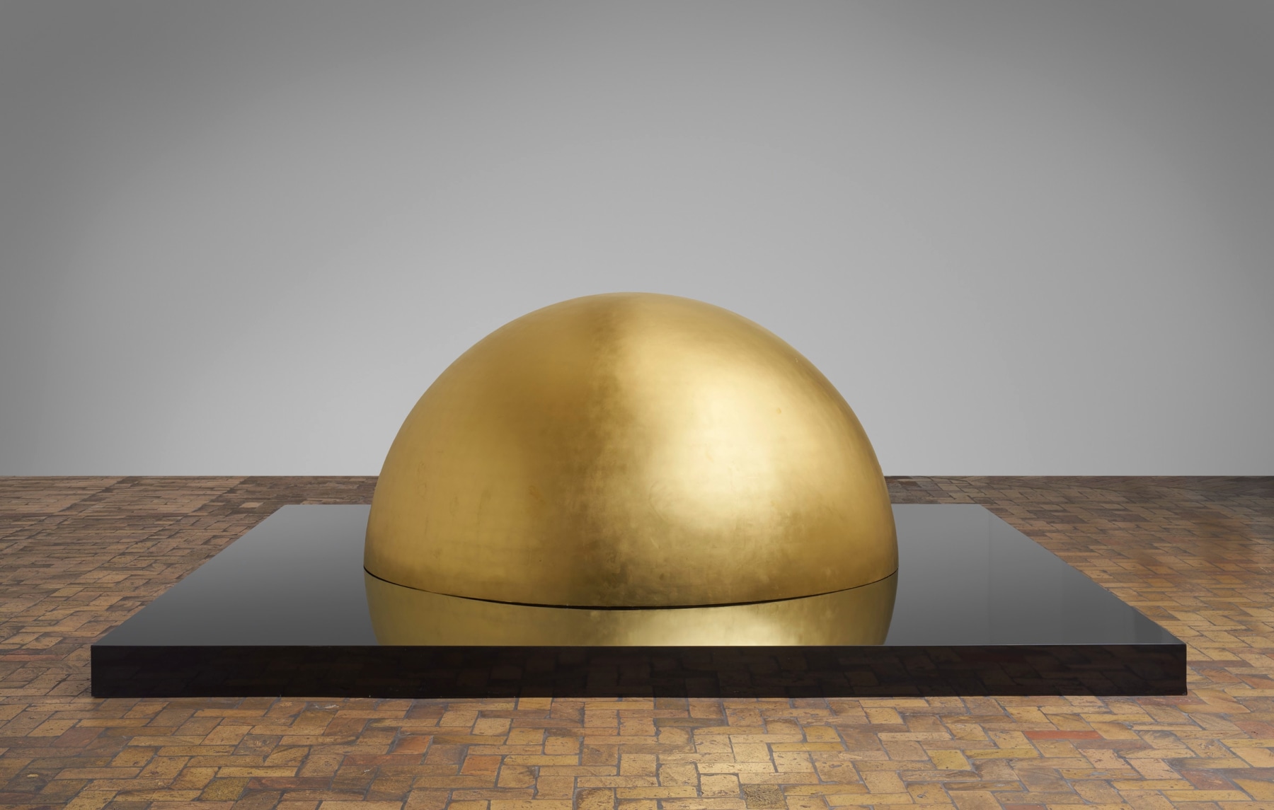 James Lee Byars

&amp;ldquo;The Capital of the Golden Tower&amp;rdquo;, 1991

Stainless steel, 24 karat gold, painted wood

Gilded steel:

49 1/4 x 98 1/2 x 98 1/2 inches

125 x 250 x 250 cm

Painted wood:

7 1/2 x 157 1/2 x 157 1/2 inches

19 x 400 x 400 cm

JB 125/A

$1,200,000
