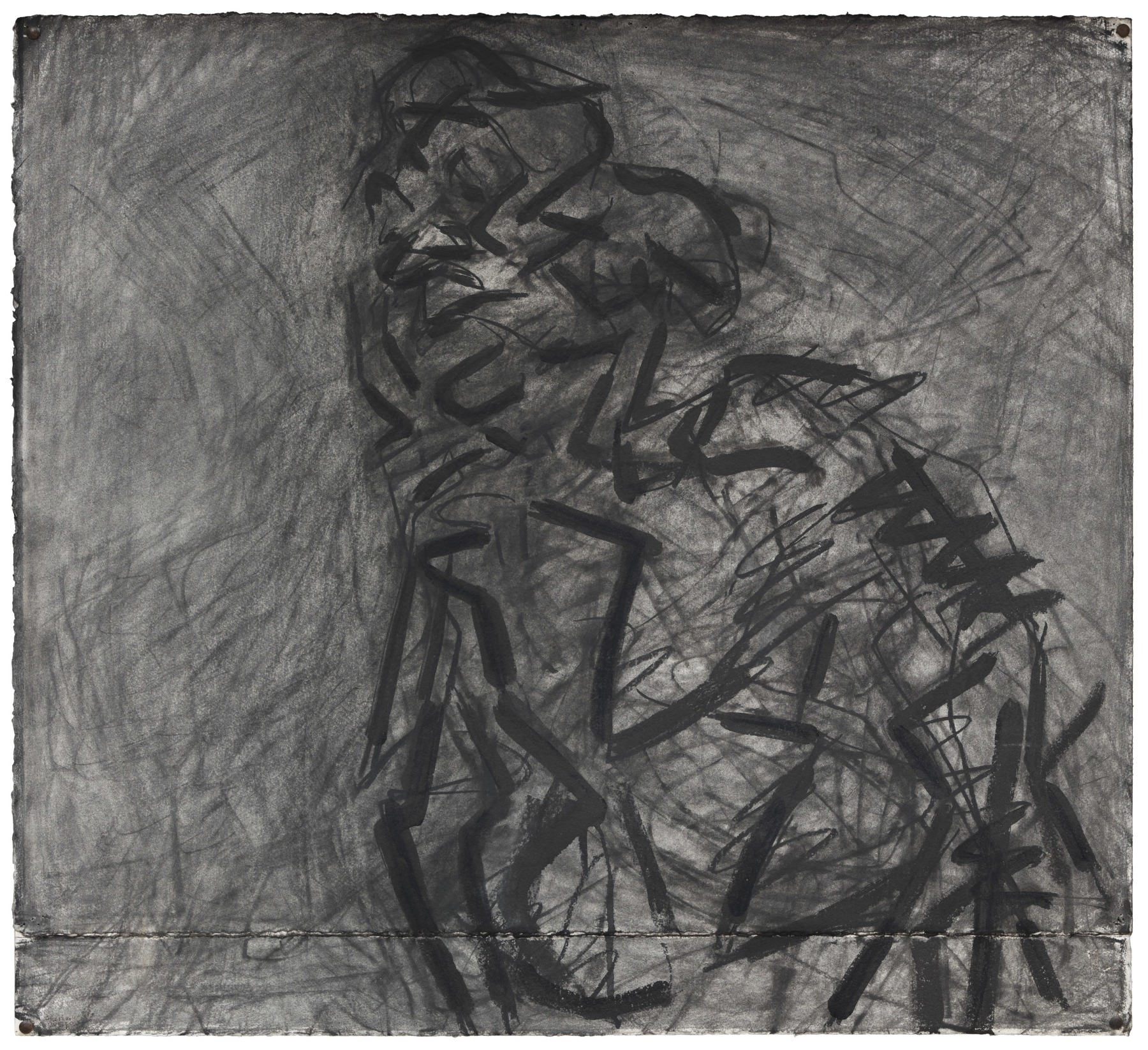 Frank Auerbach, “J.Y.M.”, 1988-1989