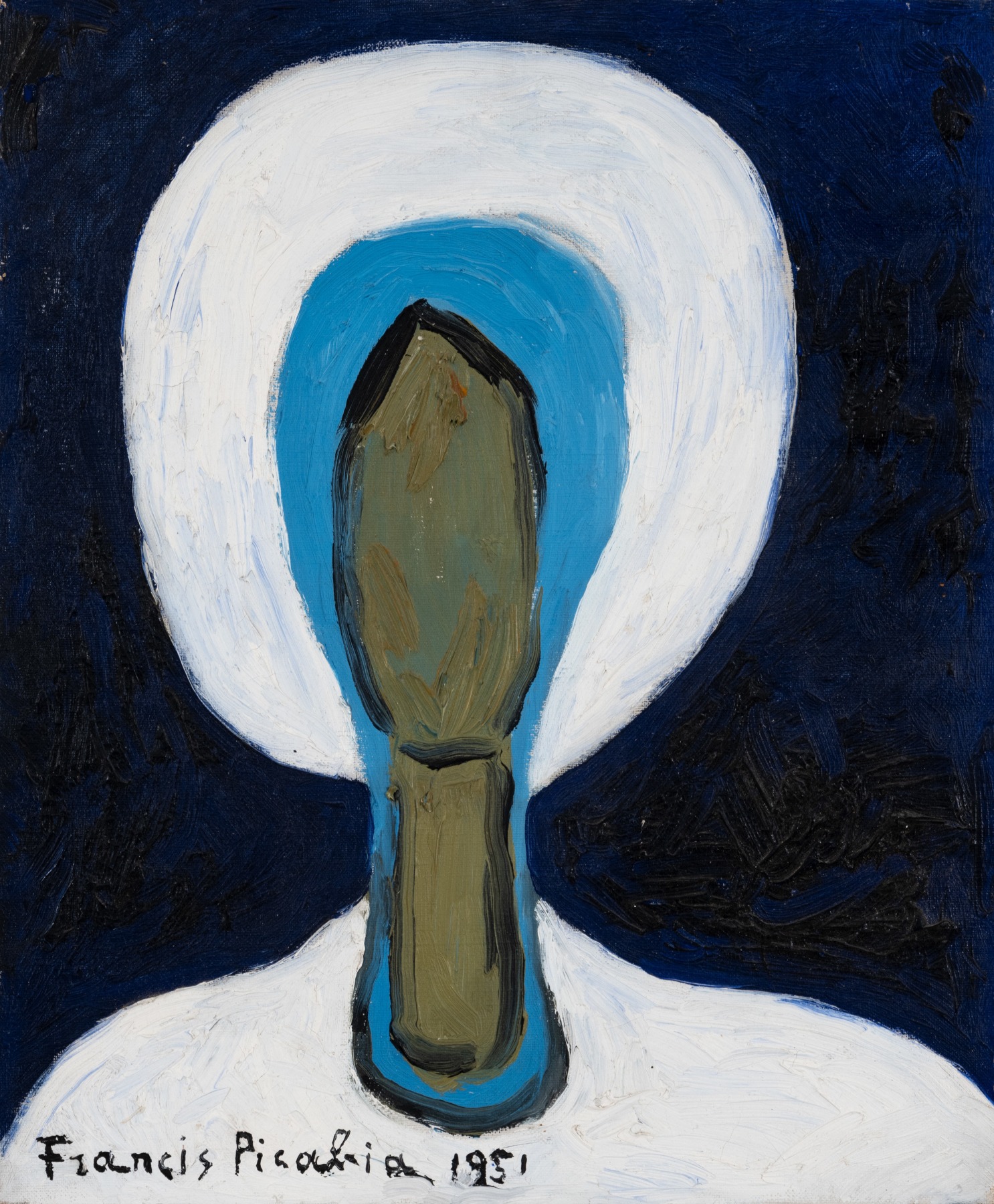 Francis Picabia

&amp;ldquo;Dimanche&amp;rdquo;, 1951

Oil on canvas

18 x 15 inches

46 x 38 cm

PIC 76