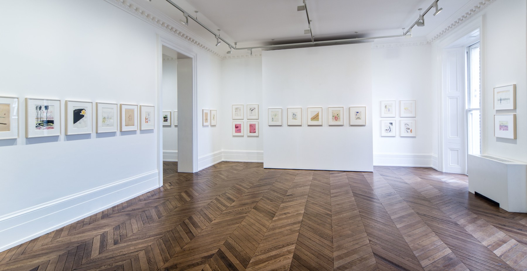 Sigmar Polke, Early Works on Paper, London, 2015, Installation Image 9