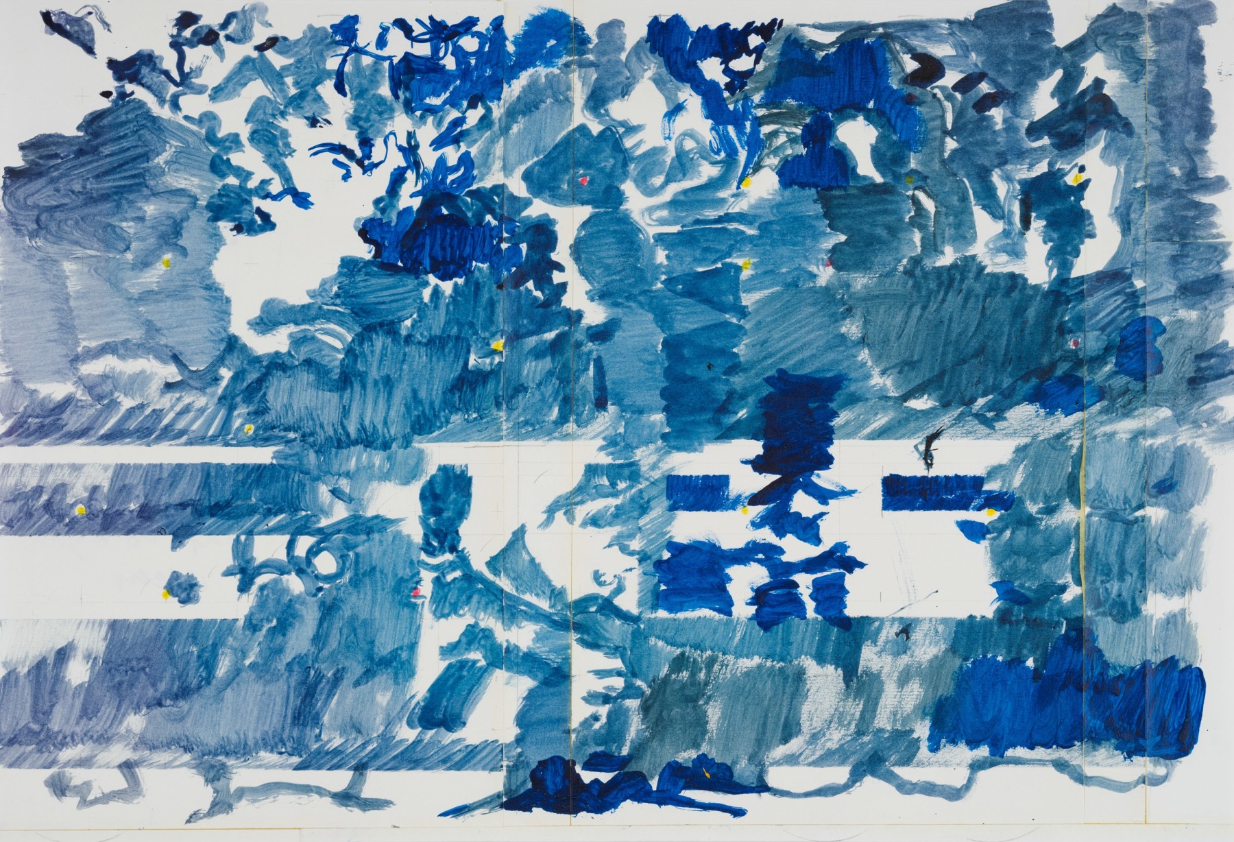 Hurvin Anderson, &quot;Study for Limestone Wall II&quot;, 2021