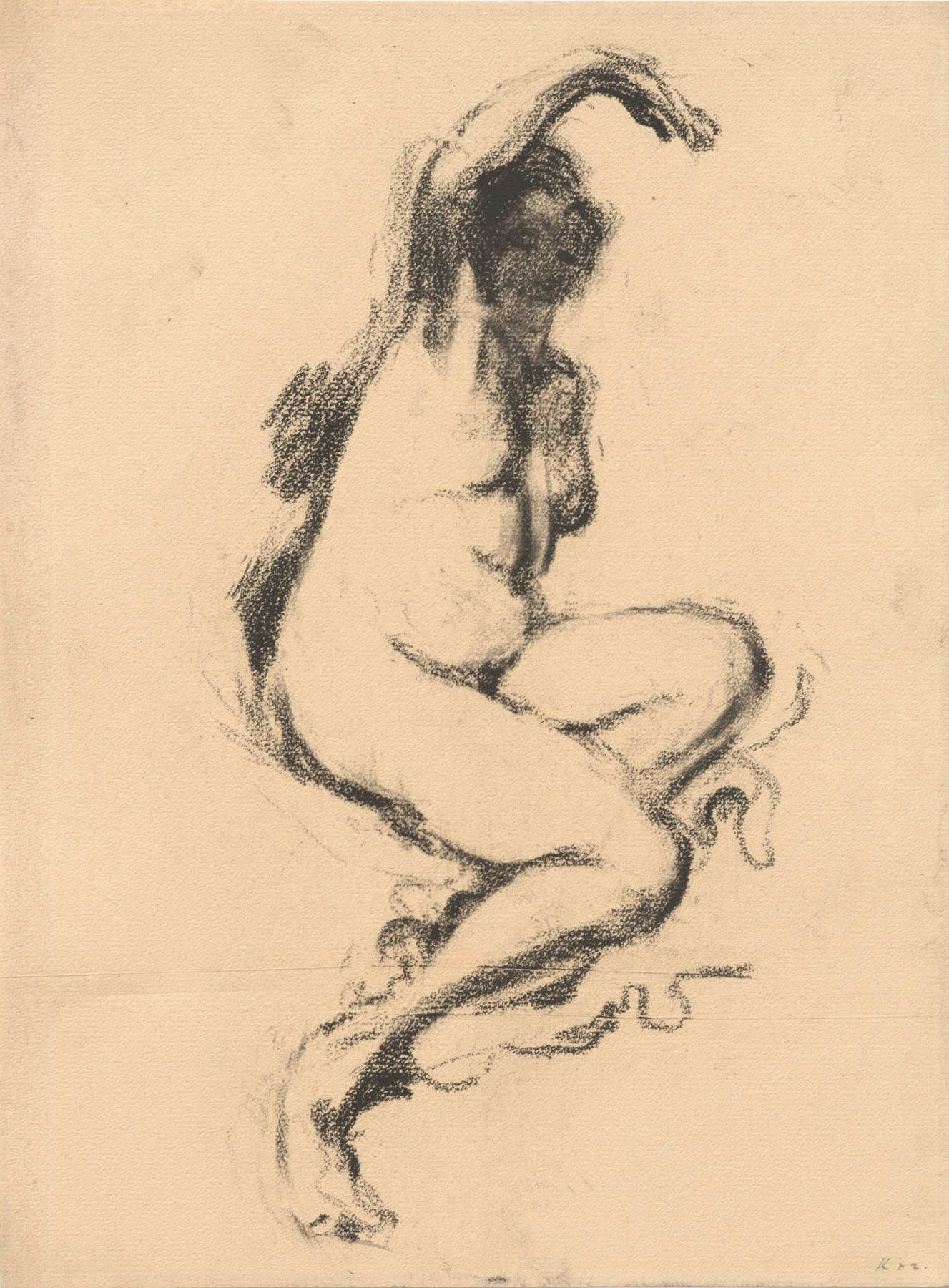 Ker-Xavier Roussel

&amp;ldquo;Nu le bras lev&amp;eacute;&amp;rdquo;, ca. 1905

Crayon on paper

13 1/4 x 9 1/2 inches

33.5 x 24 cm

DIV 196

$14,000