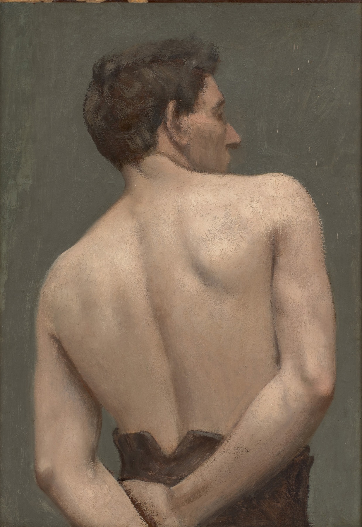 Pierre Puvis de Chavannes, &ldquo;Homme debout de dos