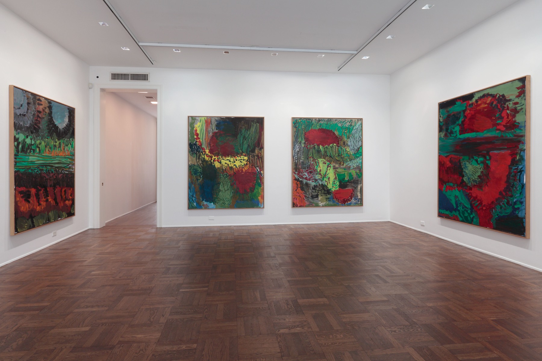Per Kirkeby, New Paintings, New York, 2011, Installation Image 2