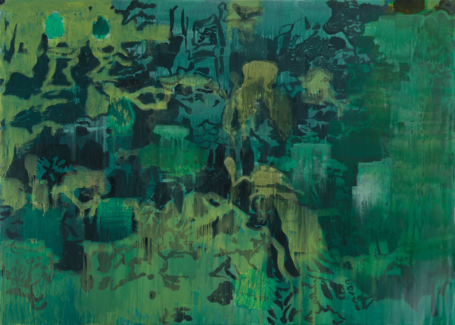 Hurvin Anderson, &quot;Green Thumb&quot;, 2025