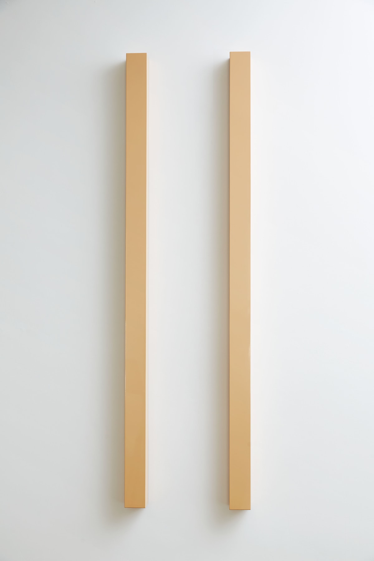 &quot;YELLOW-PINK TWO PARALLEL POLES&quot;, 1966