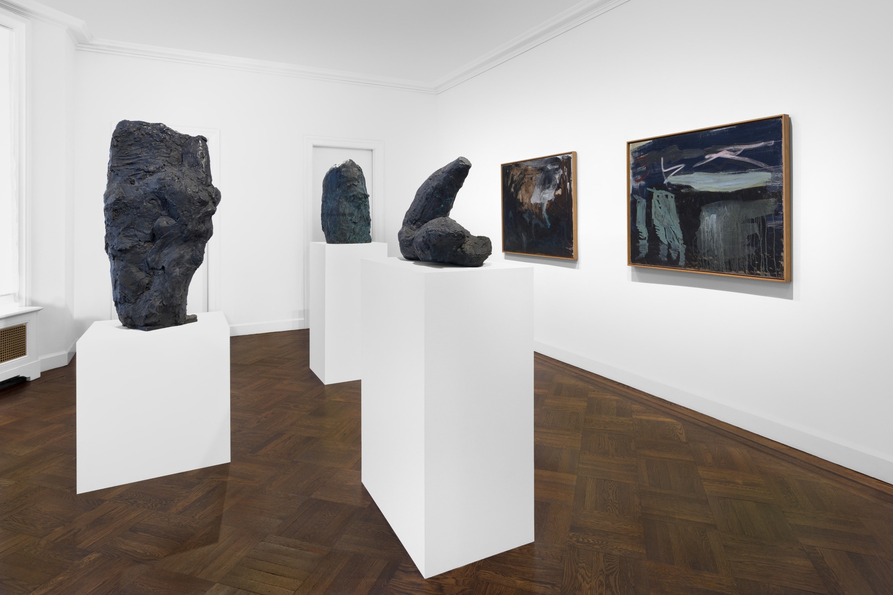 PER KIRKEBY, Paintings and Bronzes from the 1980s, New York, 2018, Installation Image 22