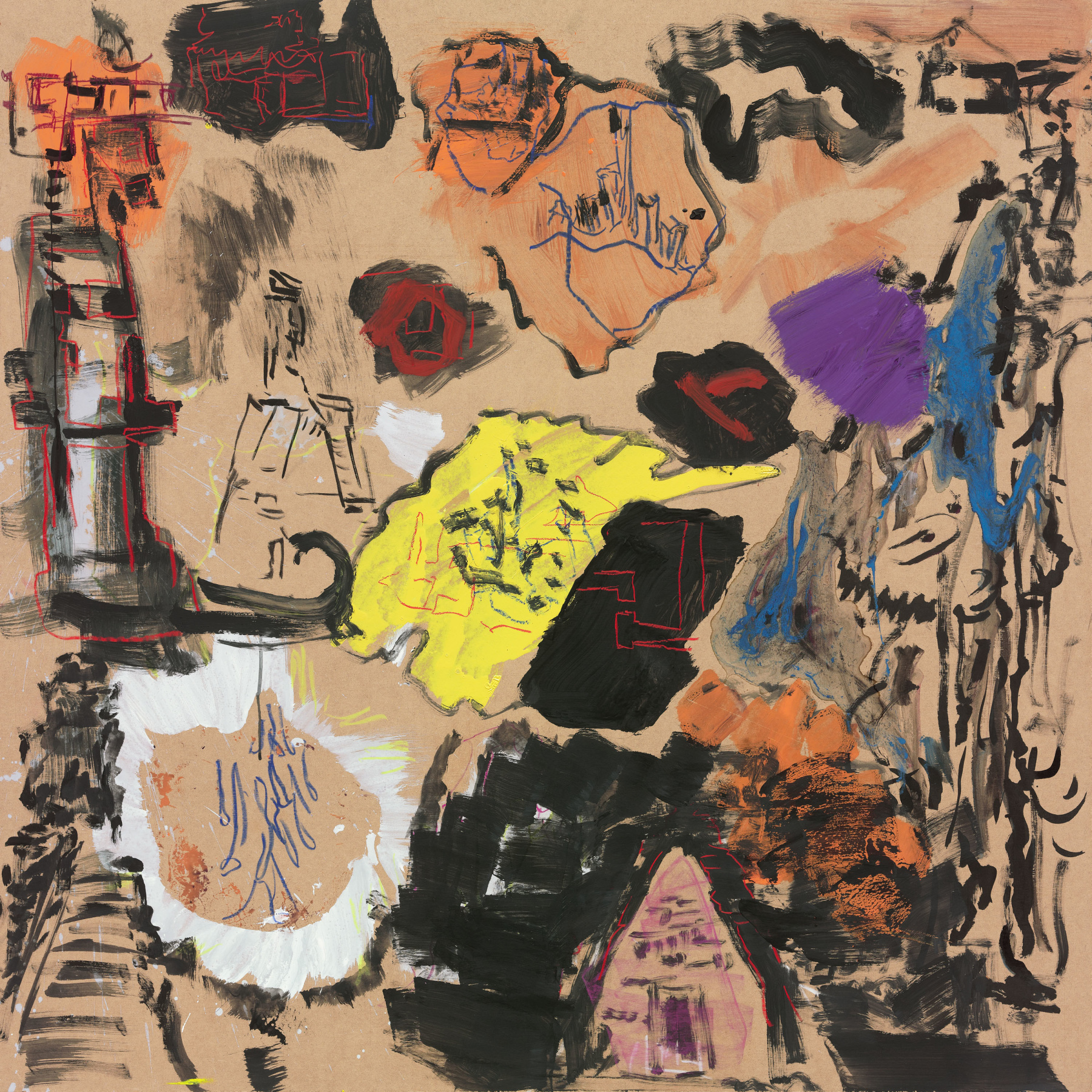 Per Kirkeby

&amp;ldquo;Untitled&amp;rdquo;, 2011

Mixed media on Masonite

48 x 48 inches

122 x 122 cm

PK 1357