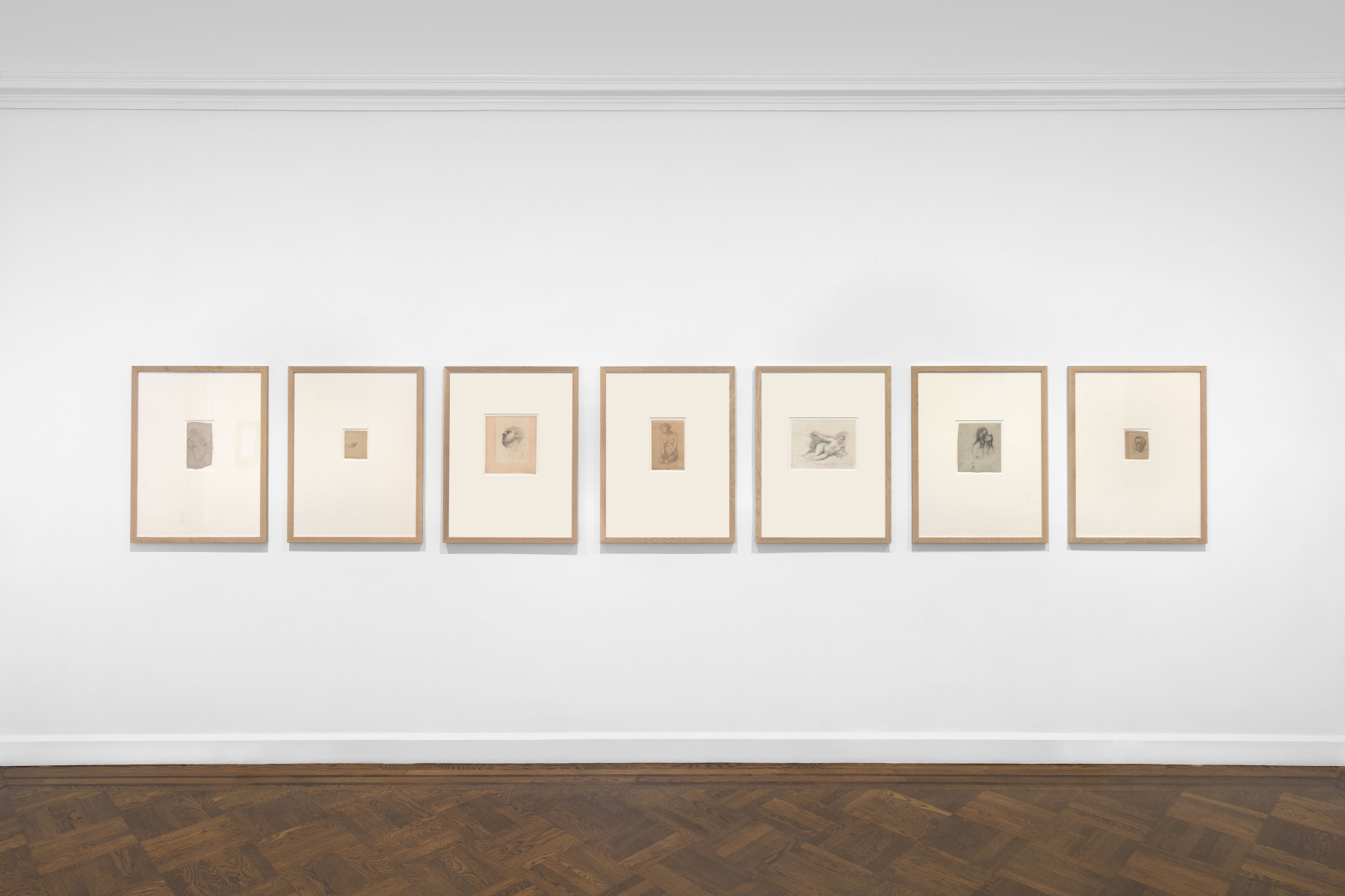 PIERRE PUVIS DE CHAVANNES, Works on Paper and Paintings, New York, 2018, Installation Image 17