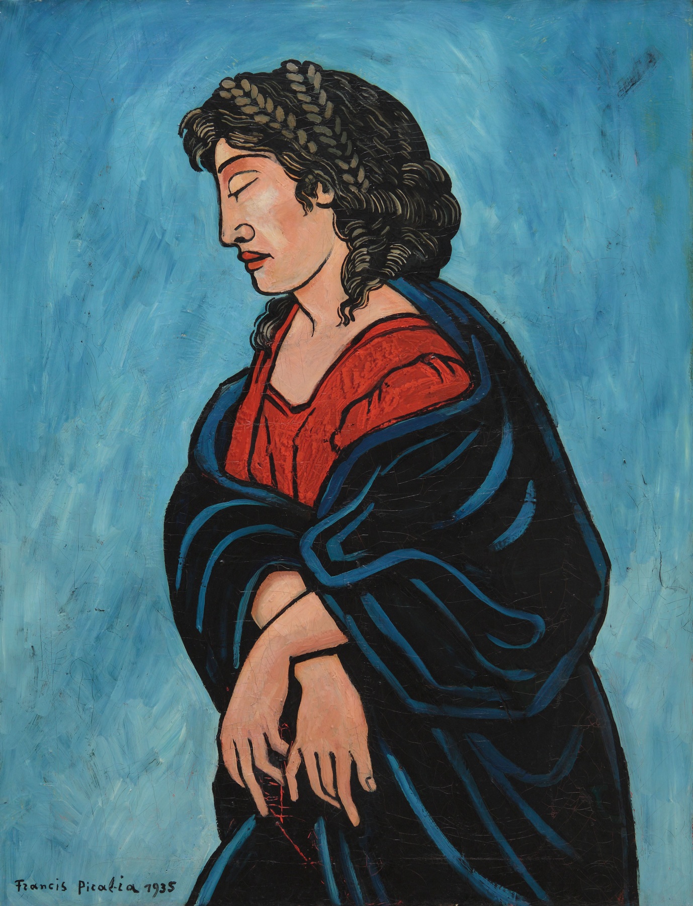 "Untitled", 1935 Oil on canvas