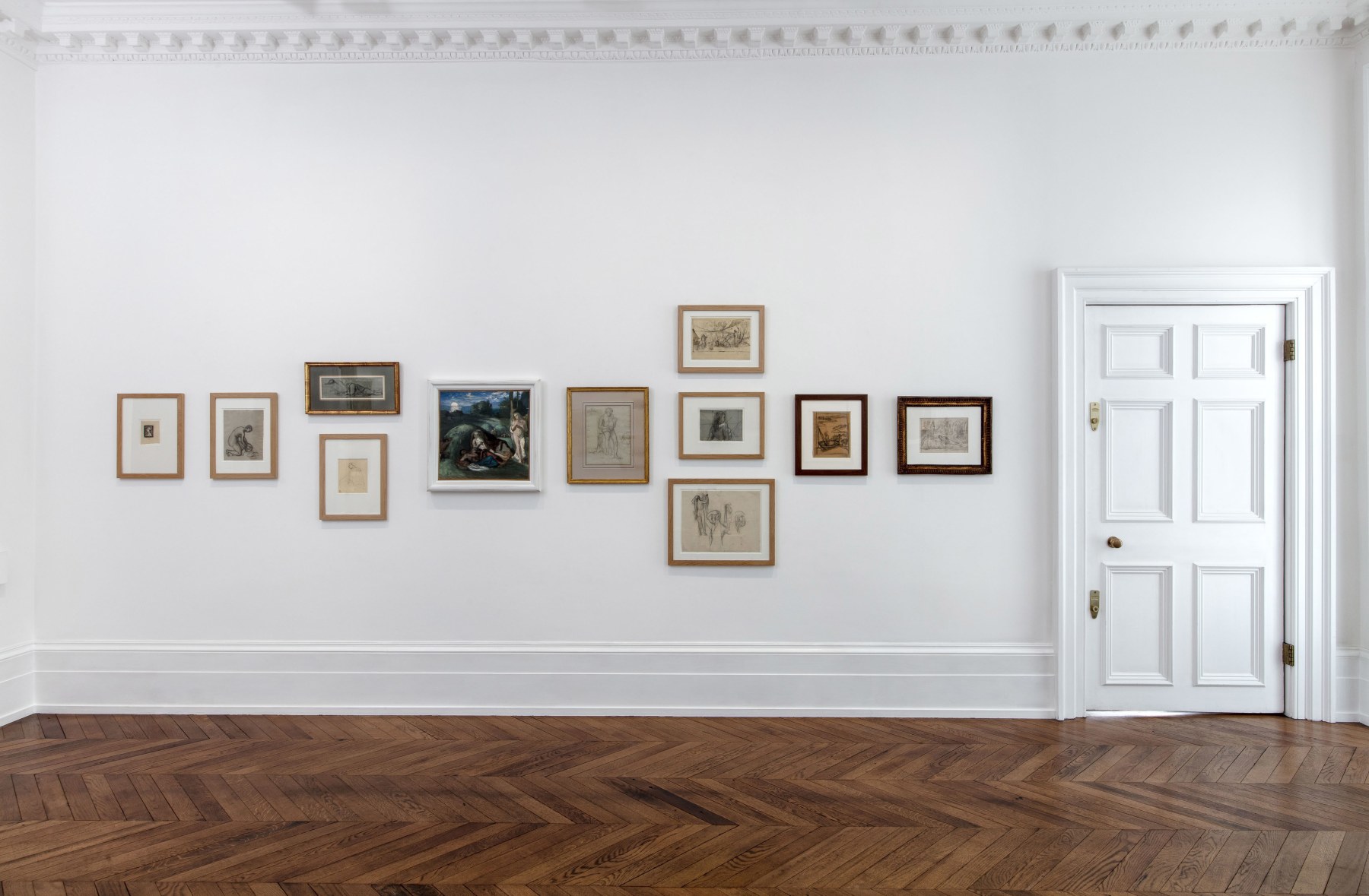 PIERRE PUVIS DE CHAVANNES, Works on Paper and Paintings, London, 2018, Installation Image 5