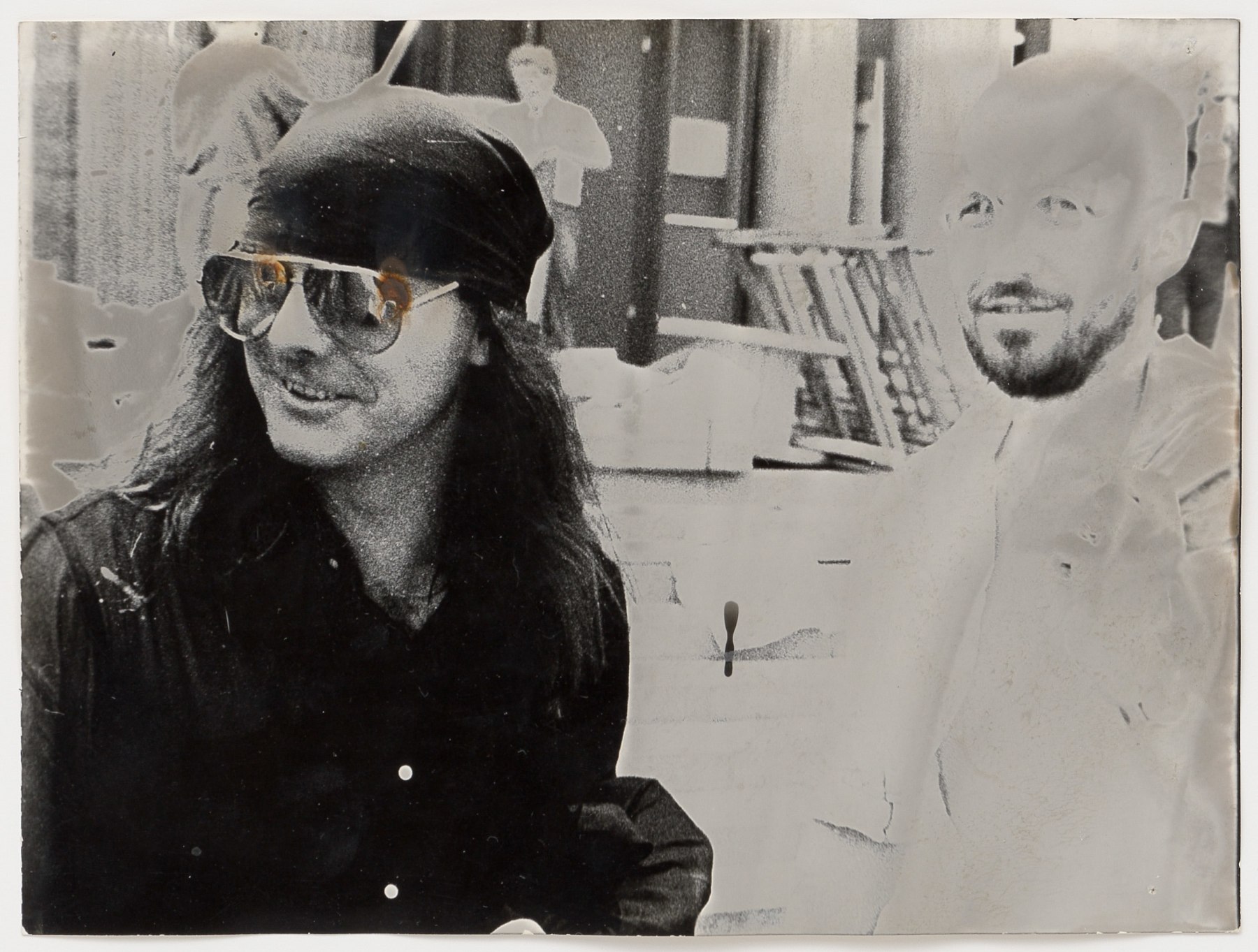 Sigmar Polke, “James Lee Byars, Georg Baselitz”, 1972