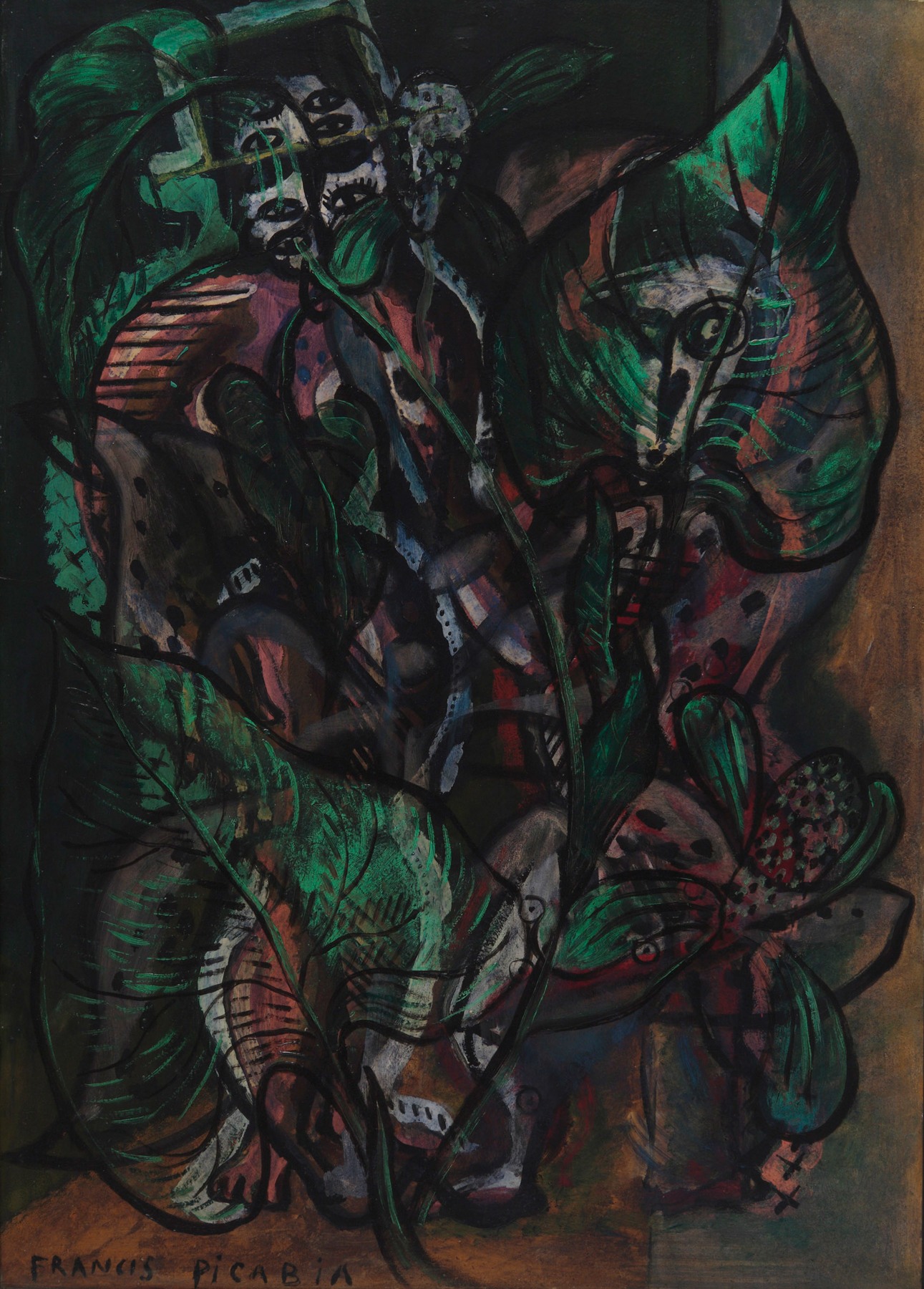 Francis Picabia "Deux personnages", ca. 1925-1932
