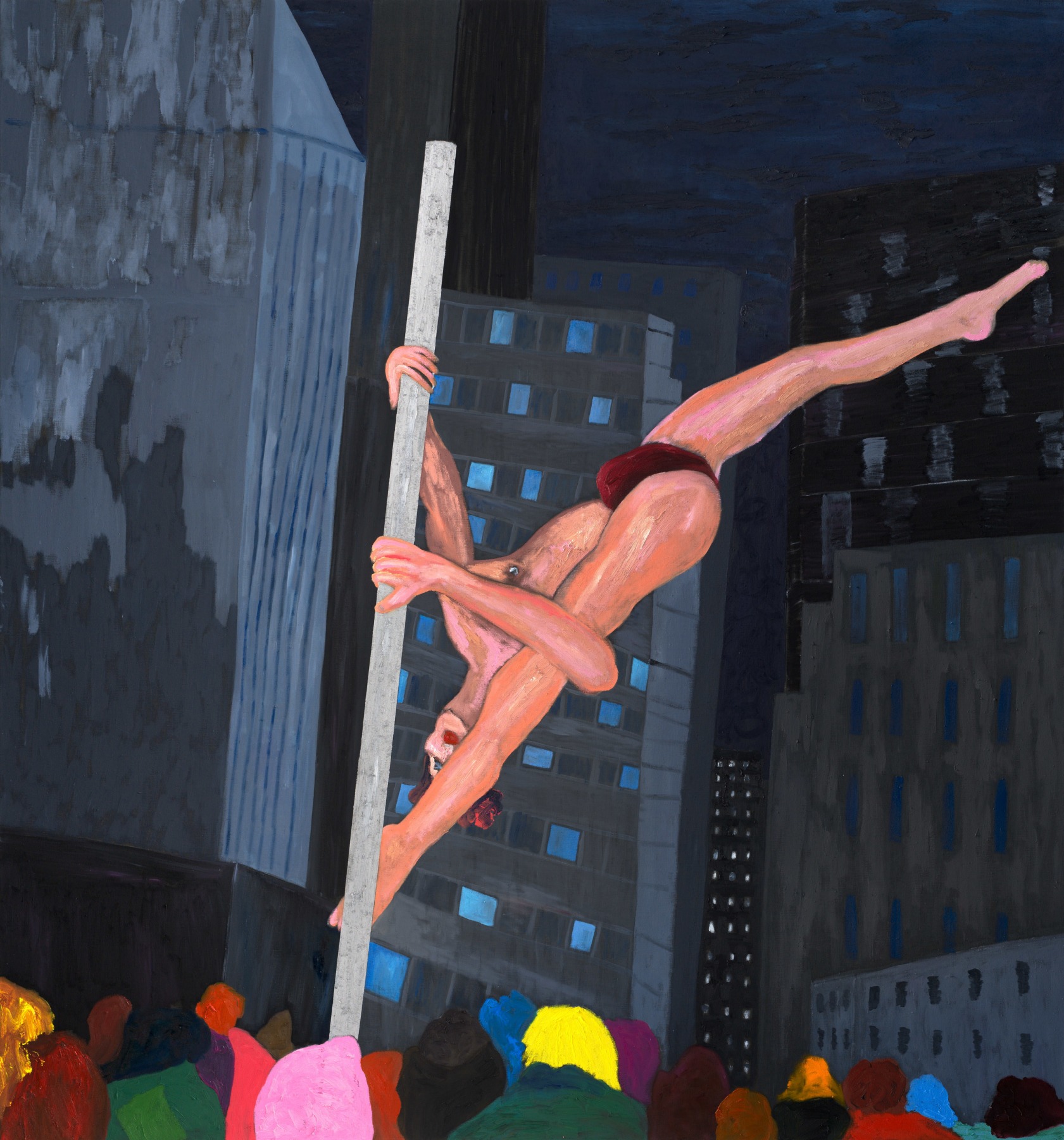 Florian Krewer, &ldquo;fire man&rdquo;, 2024