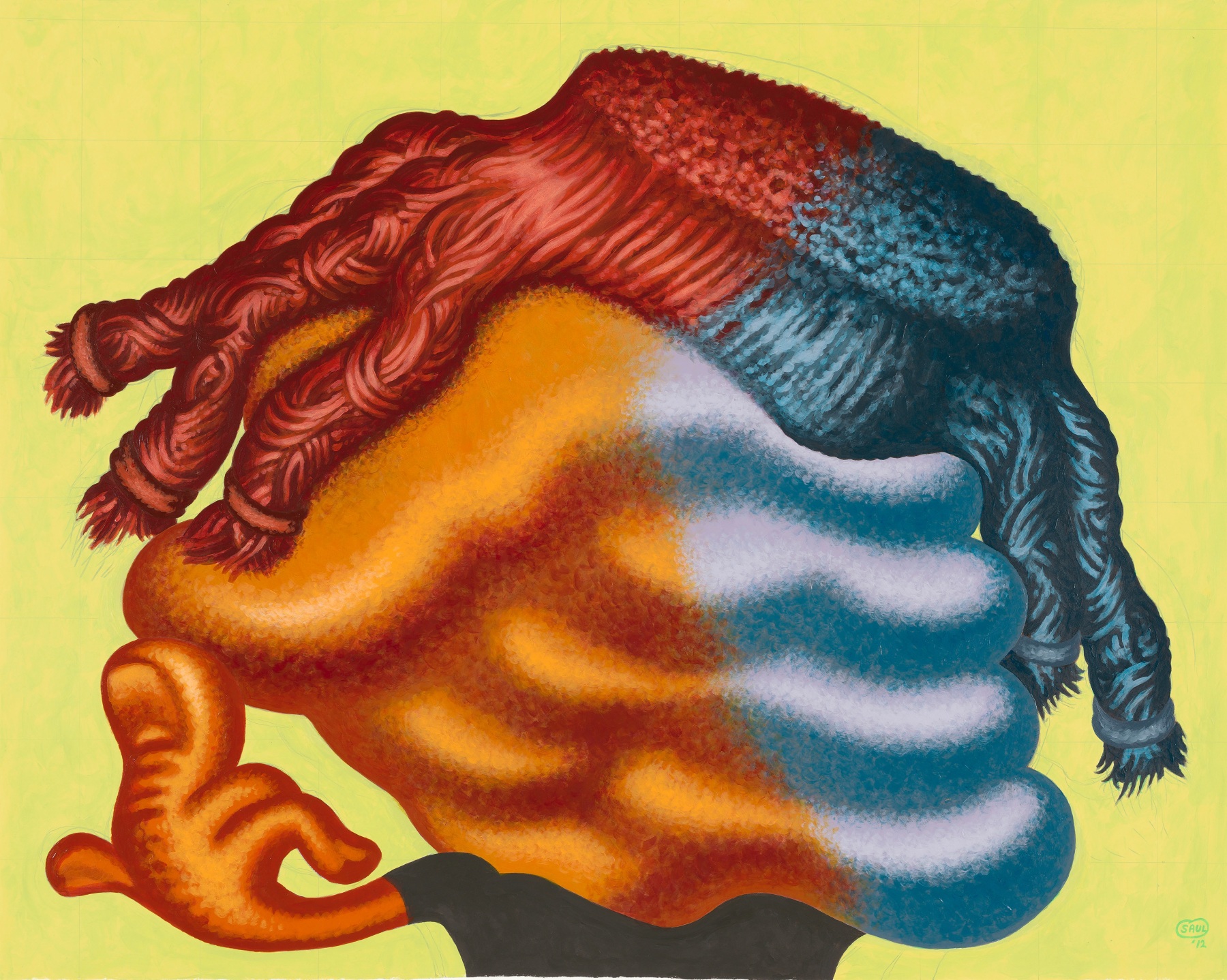 Peter Saul &ldquo;Untitled (Head)&rdquo;, 2012