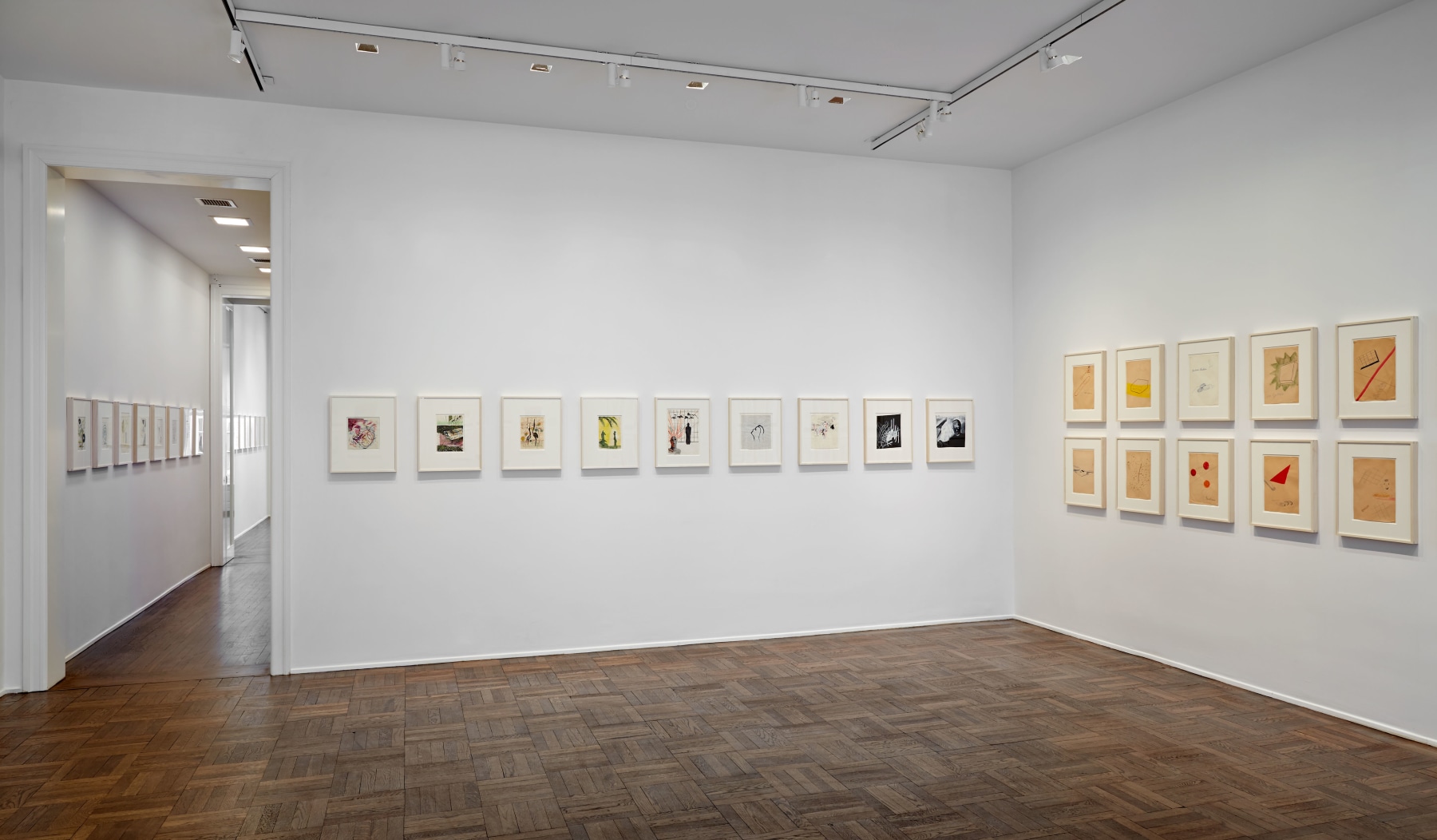 Sigmar Polke, Early Works on Paper, New York, 2014, Installation Image 1