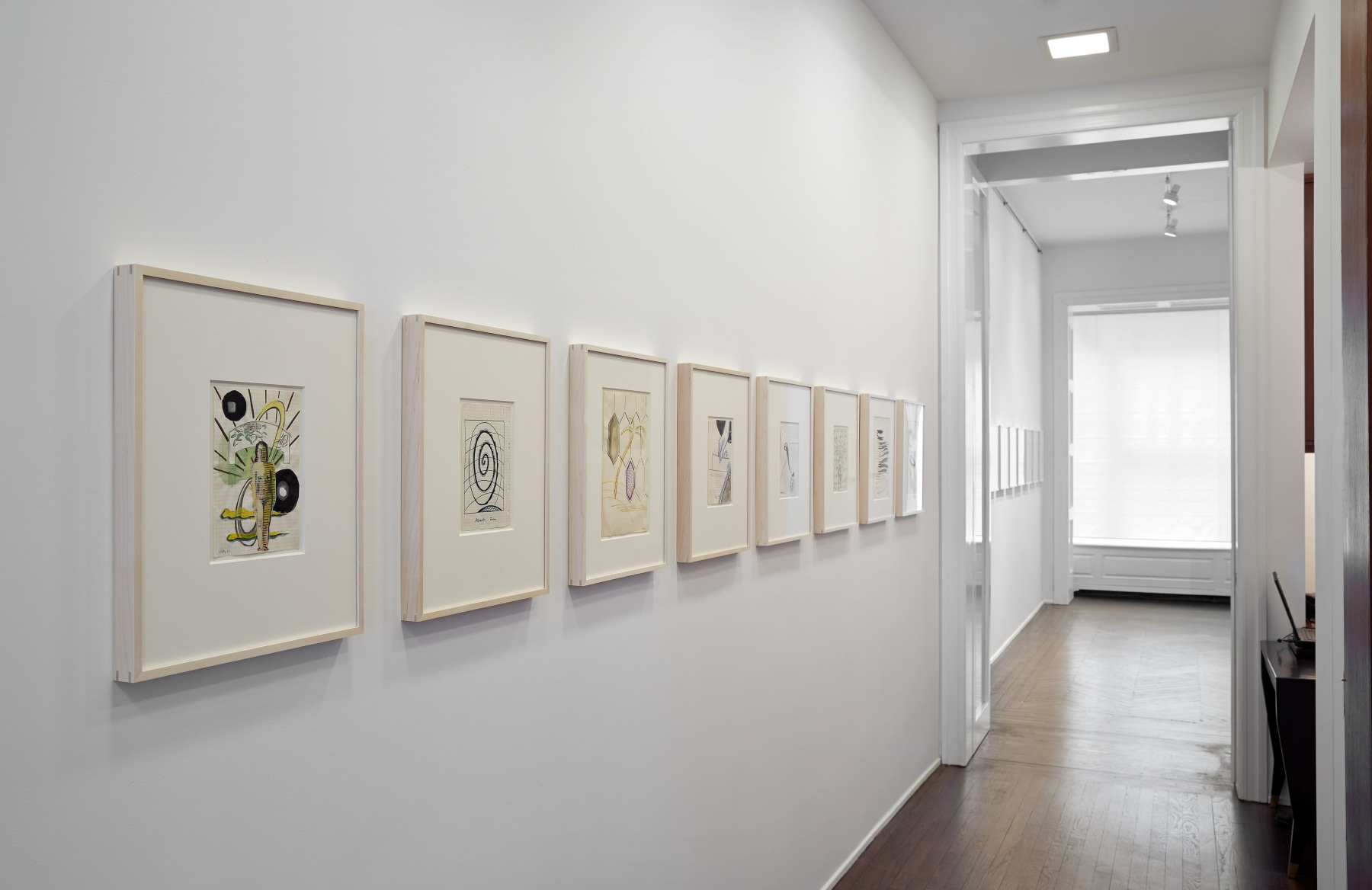 Sigmar Polke, Early Works on Paper, New York, 2014, Installation Image 11