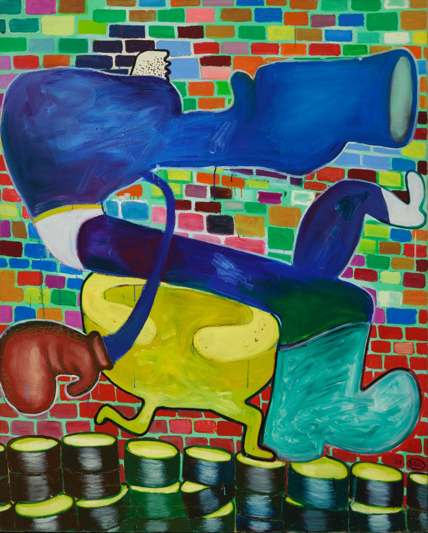 “Peter Saul, Murder in the Kitchen, Early Works” -  - Viewing Room - Michael Werner Gallery, New York and London