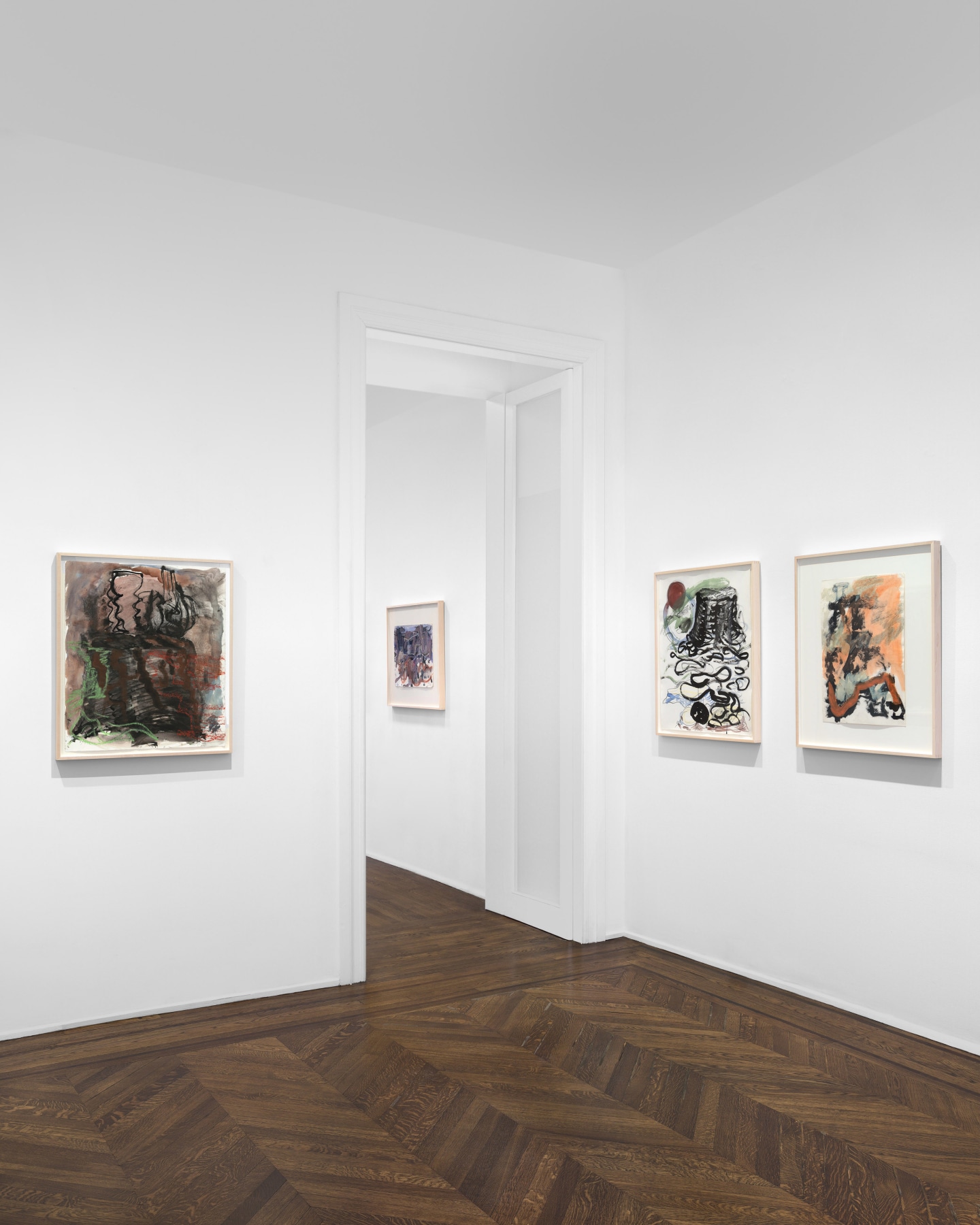 PER KIRKEBY Works on Paper, Works in Brick 20 November 2019 through 25 January 2020 UPPER EAST SIDE, NEW YORK, Installation View 13