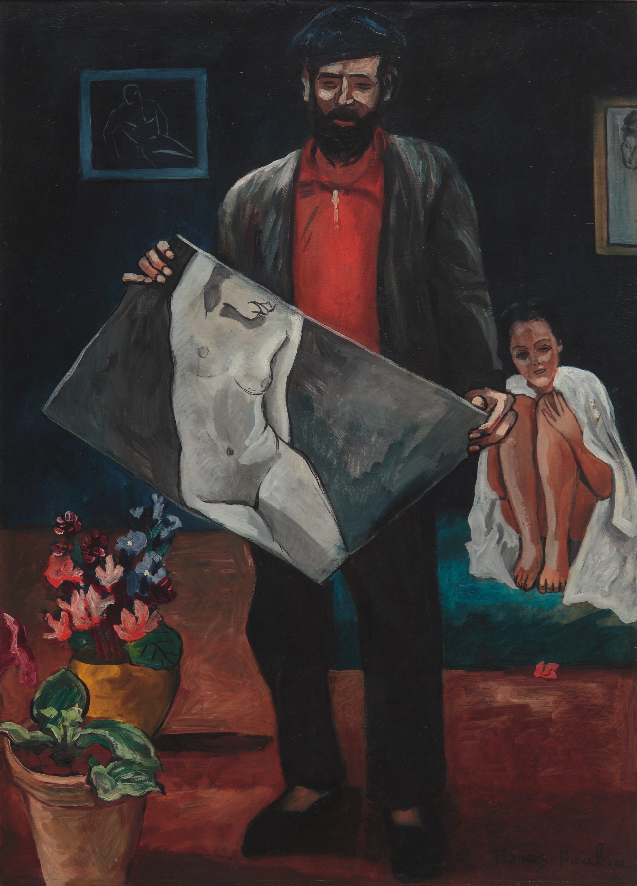 FRANCIS PICABIA, "Montparnasse", ca. 1941-42