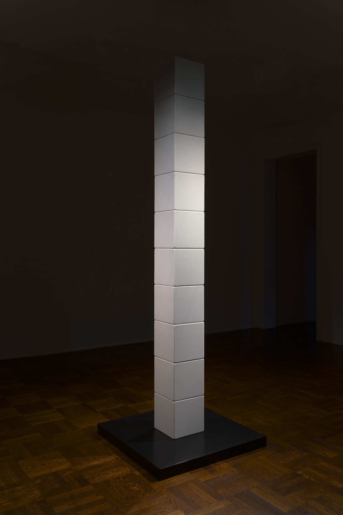 JAMES LEE BYARS, The Figure of Death and The Moon Column, New York, 2015, Installation Image 2