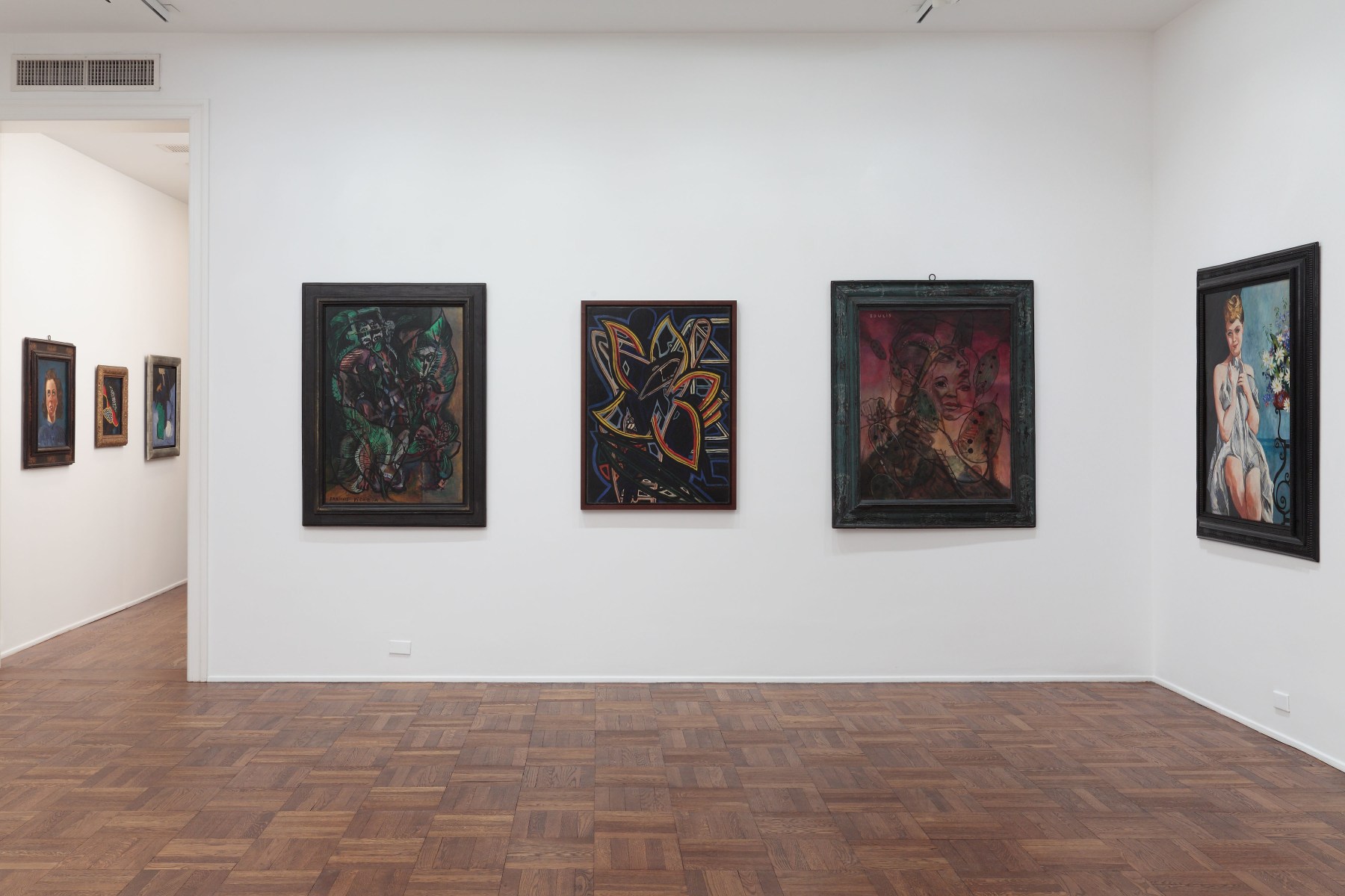 Francis Picabia, Late Paintings, New York, 2011-2012, Installation Image 2
