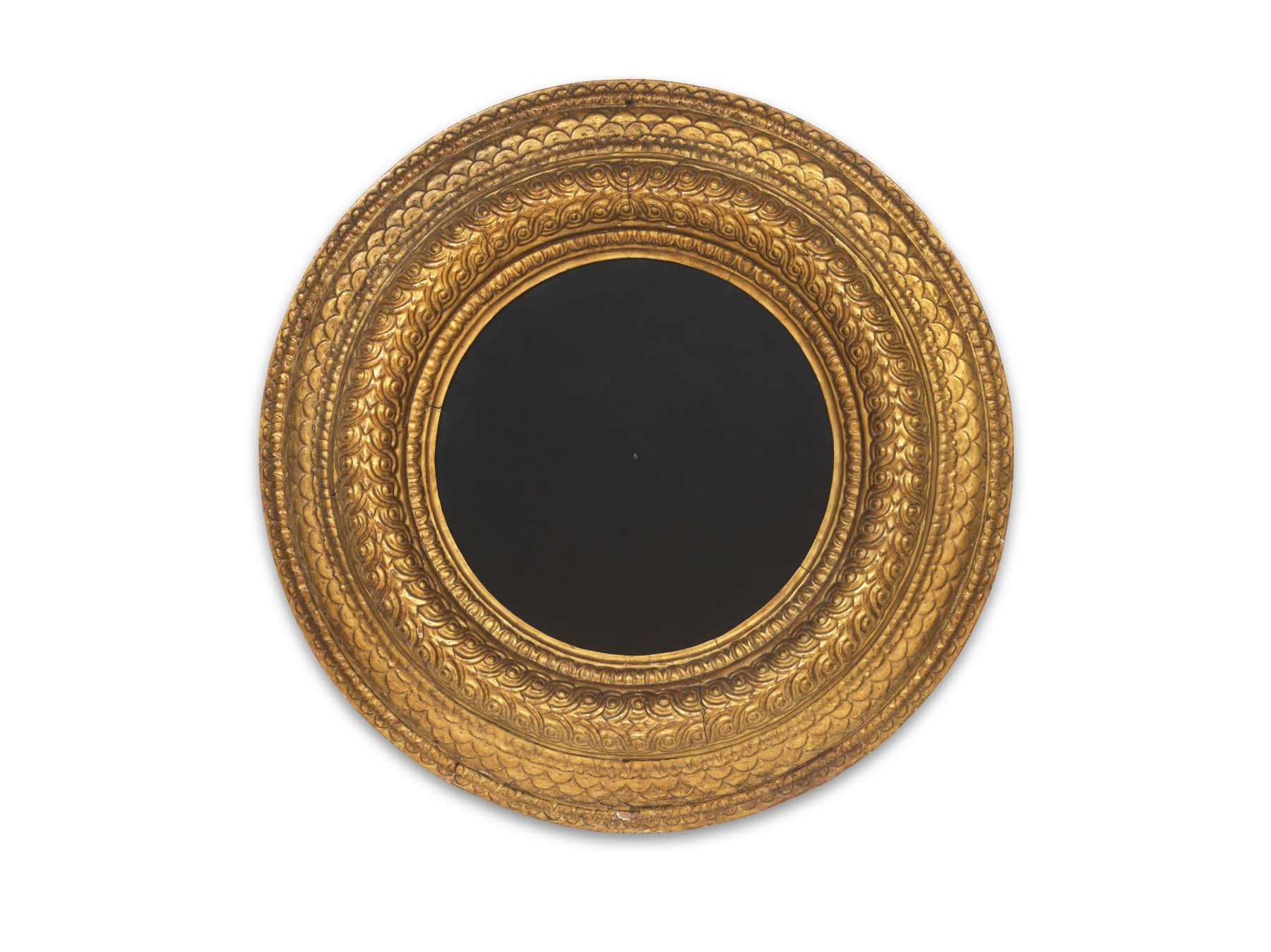 James Lee Byars

&amp;ldquo;The Perfect Tear&amp;rdquo;, 1984

Oil on canvas, carved and gilded wood

Diameter:

52 inches

132 cm

JB 54/0