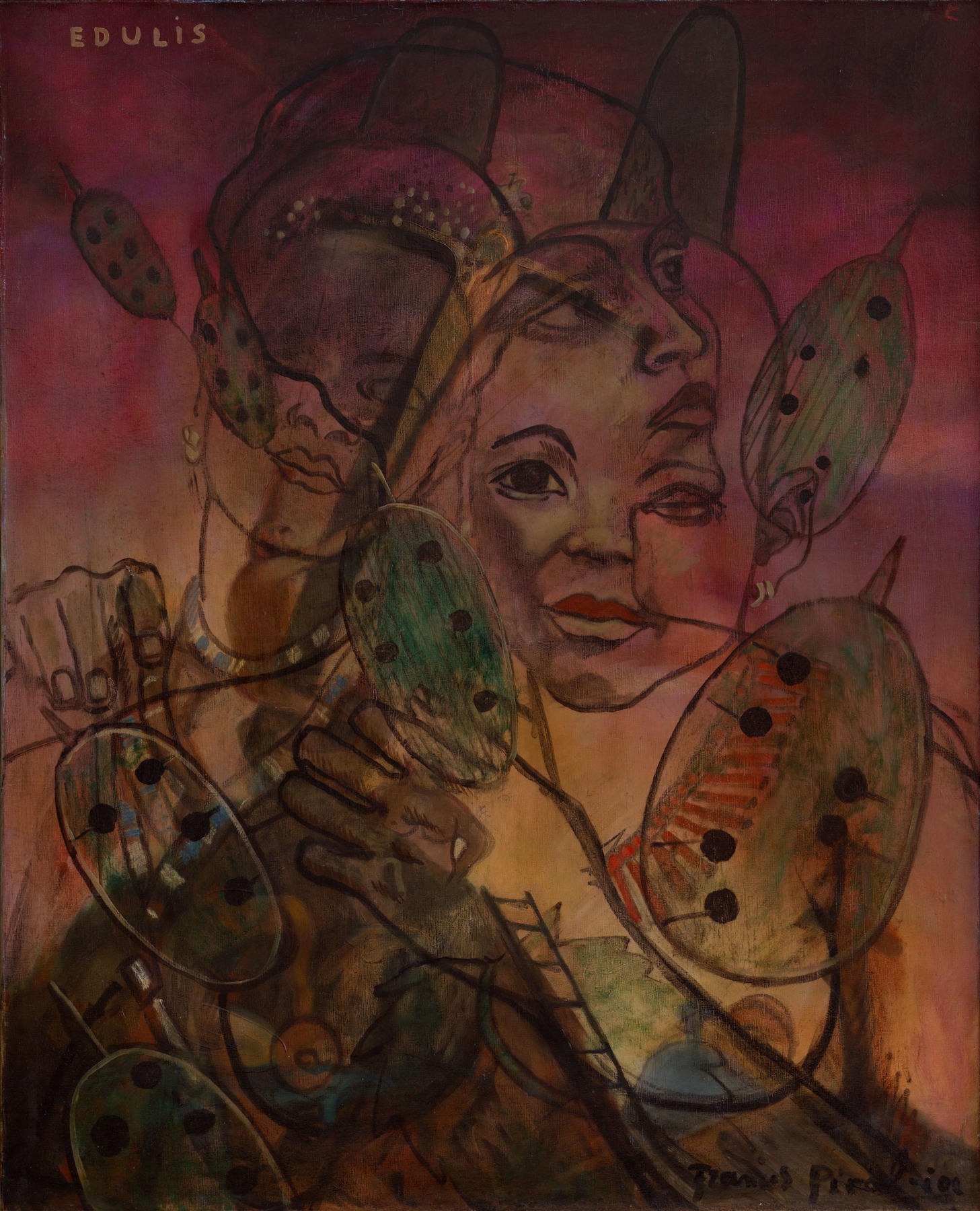 Francis Picabia

&amp;ldquo;Edulis&amp;rdquo;, ca. 1932

Oil on canvas

39 1/4 x 32 inches

100 x 81 cm

PIC 167

$4,750,000