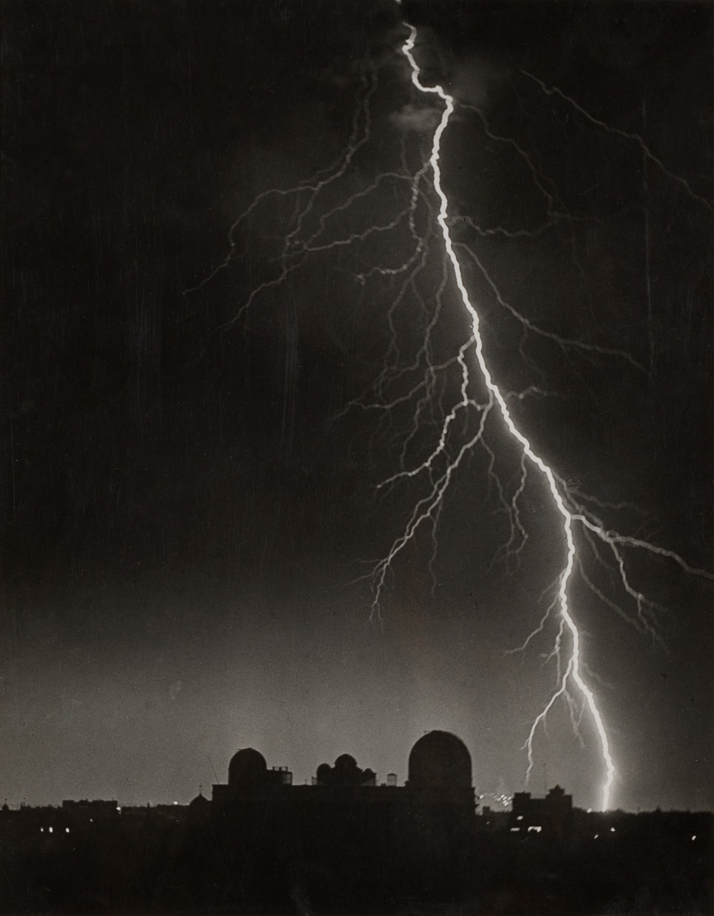 Brassaï, “Tonnerre sur Paris”, 1938, printed ca. 1960