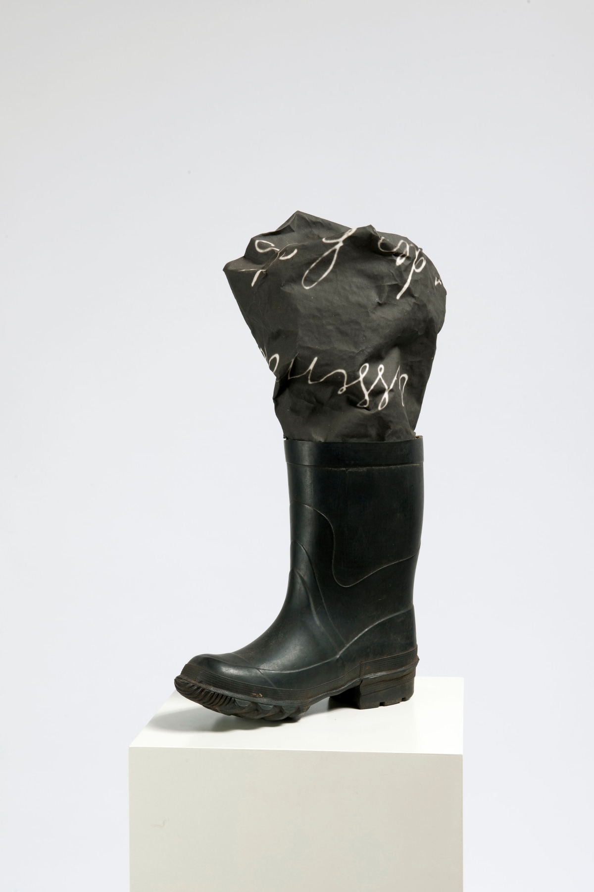 &quot;Boot and photographic canvas&quot;, 1968
