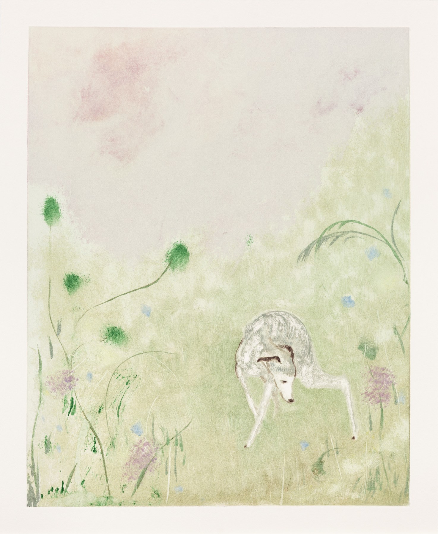 Sanya Kantarovsky, “Hera in the Grass III”, 2025