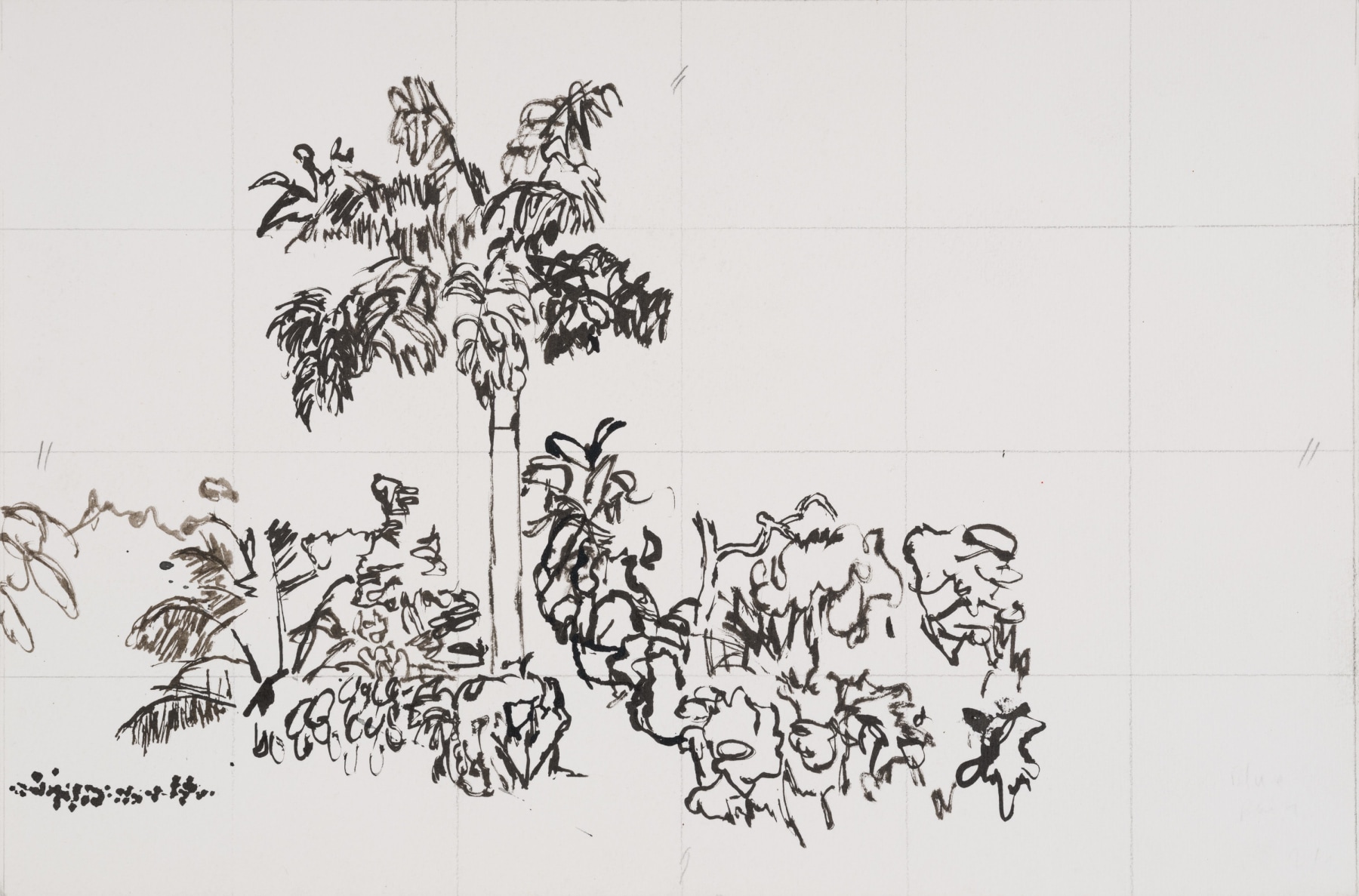 Hurvin Anderson, &quot;Study for Ascent I&quot;, 2021