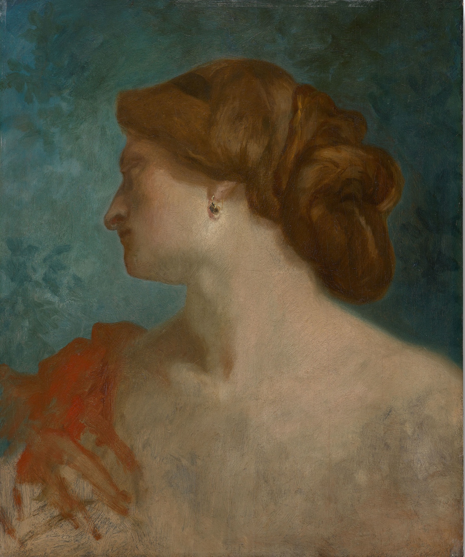&quot;Portrait de femme de Profil (Portrait of a Woman in Profile)&quot;, ca. 1857-1860
