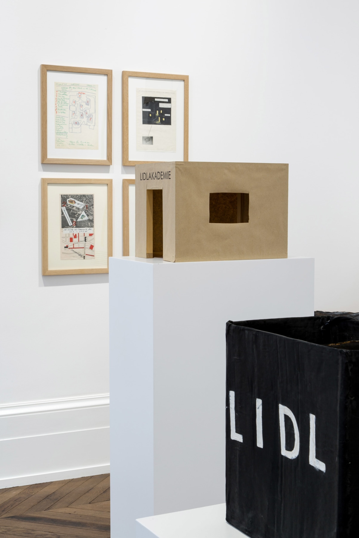 J&Ouml;RG IMMENDORFF LIDL Works and Performances from the 60s and Late Paintings after Hogarth 12 May through 2 July 2016 MAYFAIR, LONDON, Installation View 5