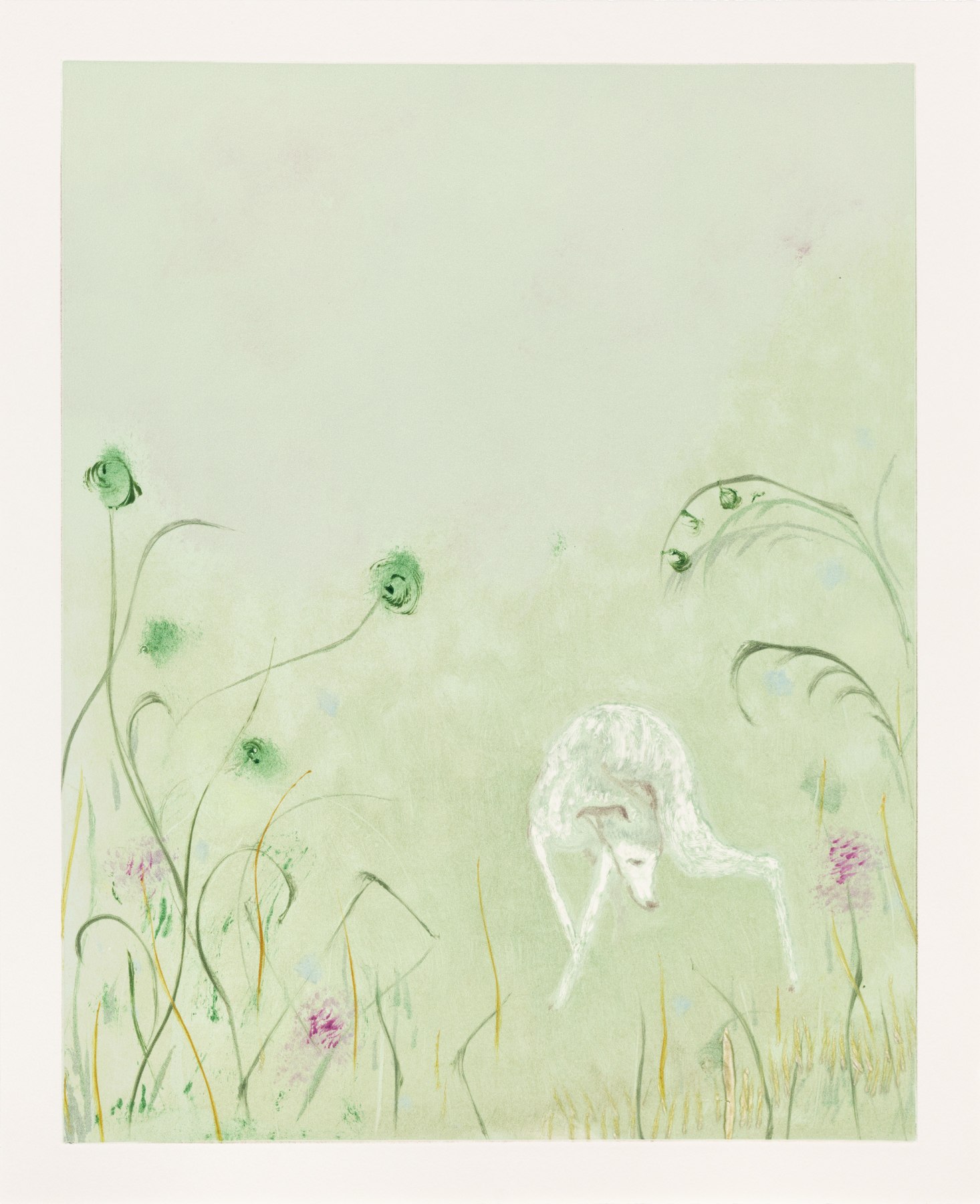 Sanya Kantarovsky, “Hera in the Grass I”, 2025