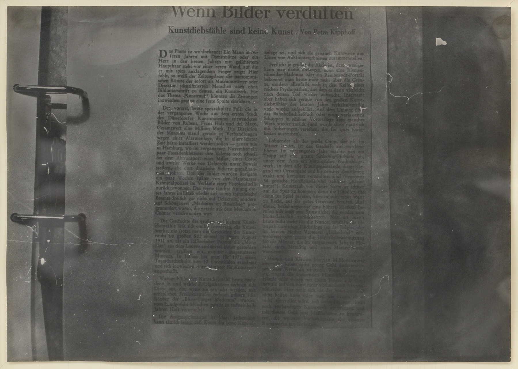 Sigmar Polke, “Untitled (When Pictures Vanish)”, 1975