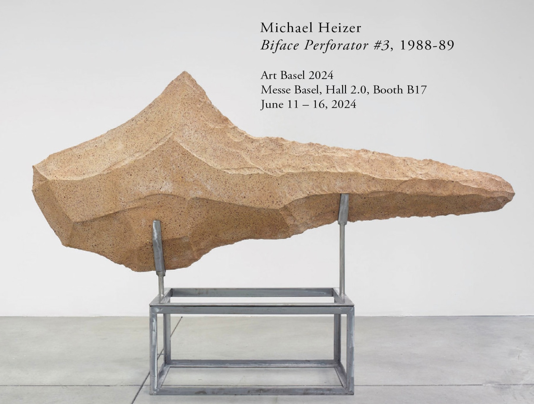 Michael Heizer - Viewing Room - Paula Cooper Gallery Viewing Room