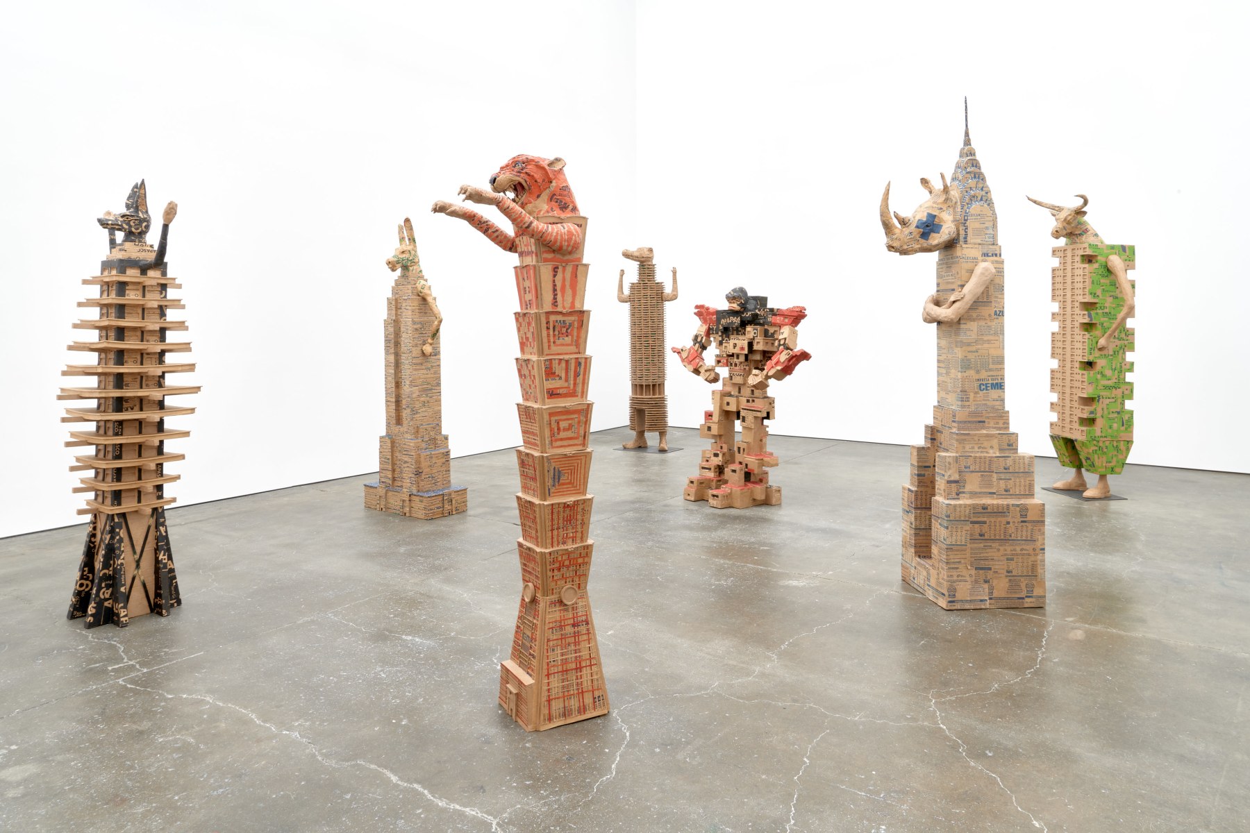 Installation view:&amp;nbsp;Estrident&amp;oacute;polis, Adrian Rosenfeld Gallery, San Francisco, November 2019 - January 2020