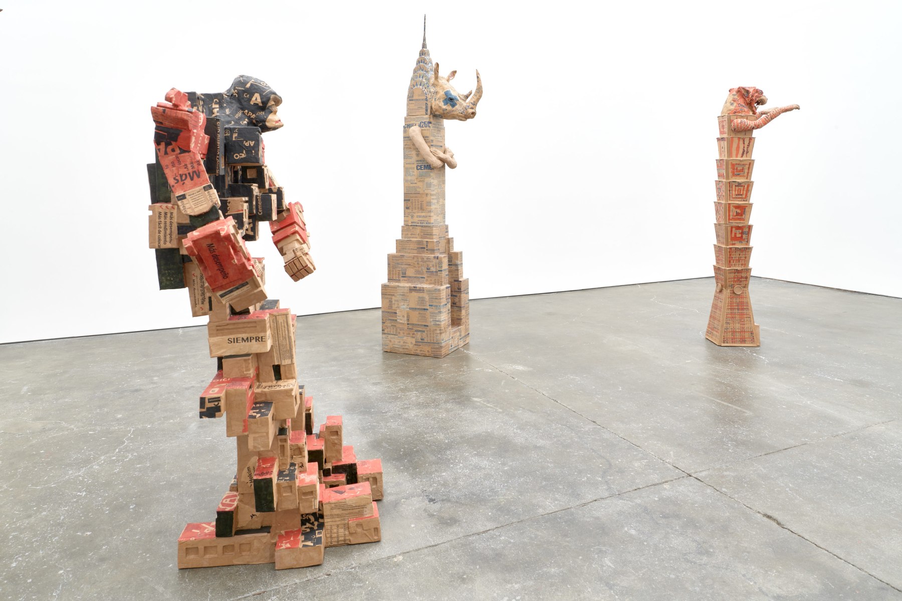 Installation view:&amp;nbsp;Estrident&amp;oacute;polis, Adrian Rosenfeld Gallery, San Francisco, November 2019 - January 2020