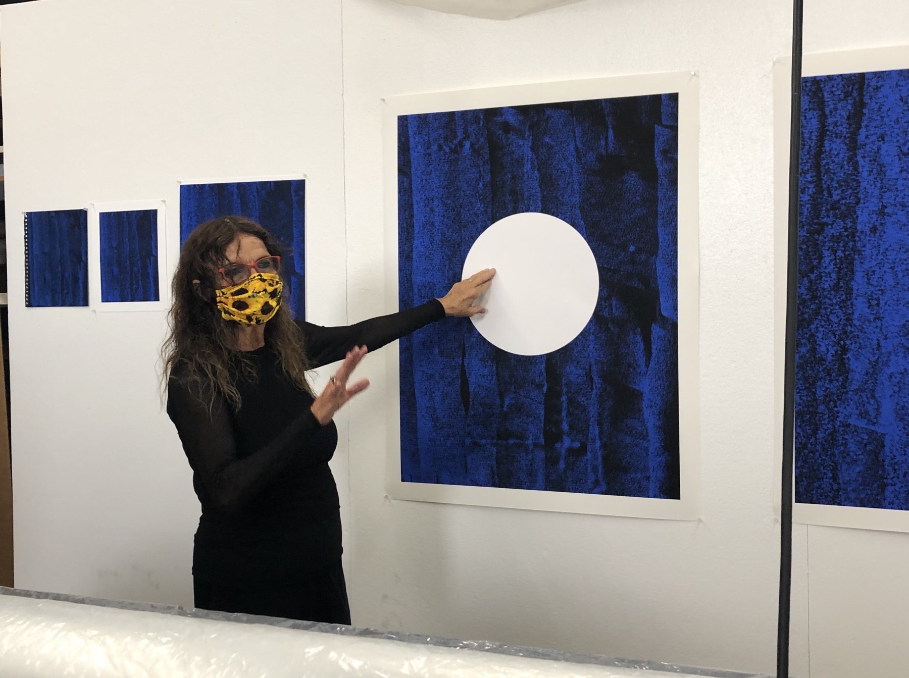 Lita Albuquerque at Cirrus Gallery November 2020