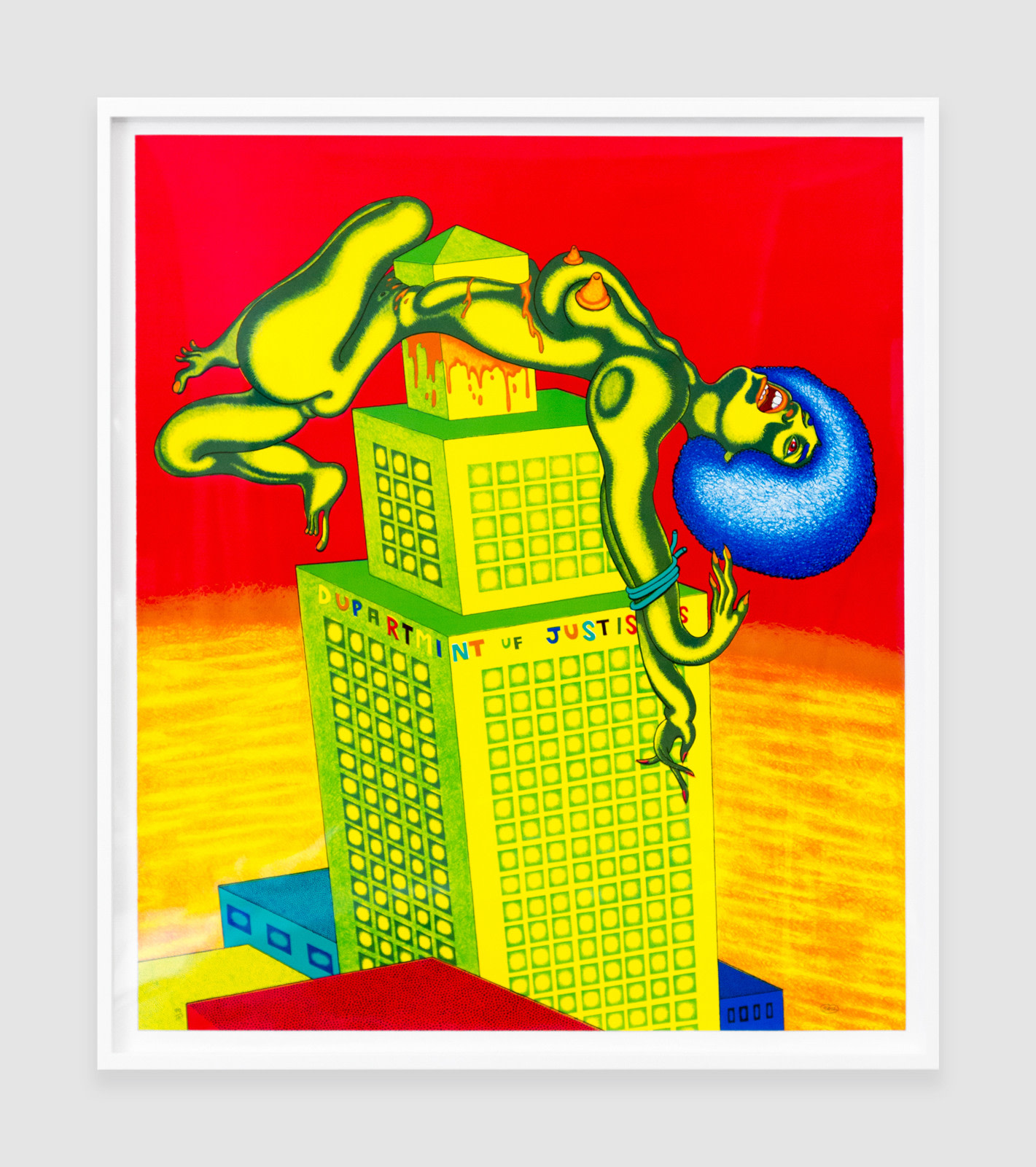 Peter Saul: Prints (1968-1975) - All proceeds for the benefit of - Viewing Room - Venus Over Manhattan Viewing Room