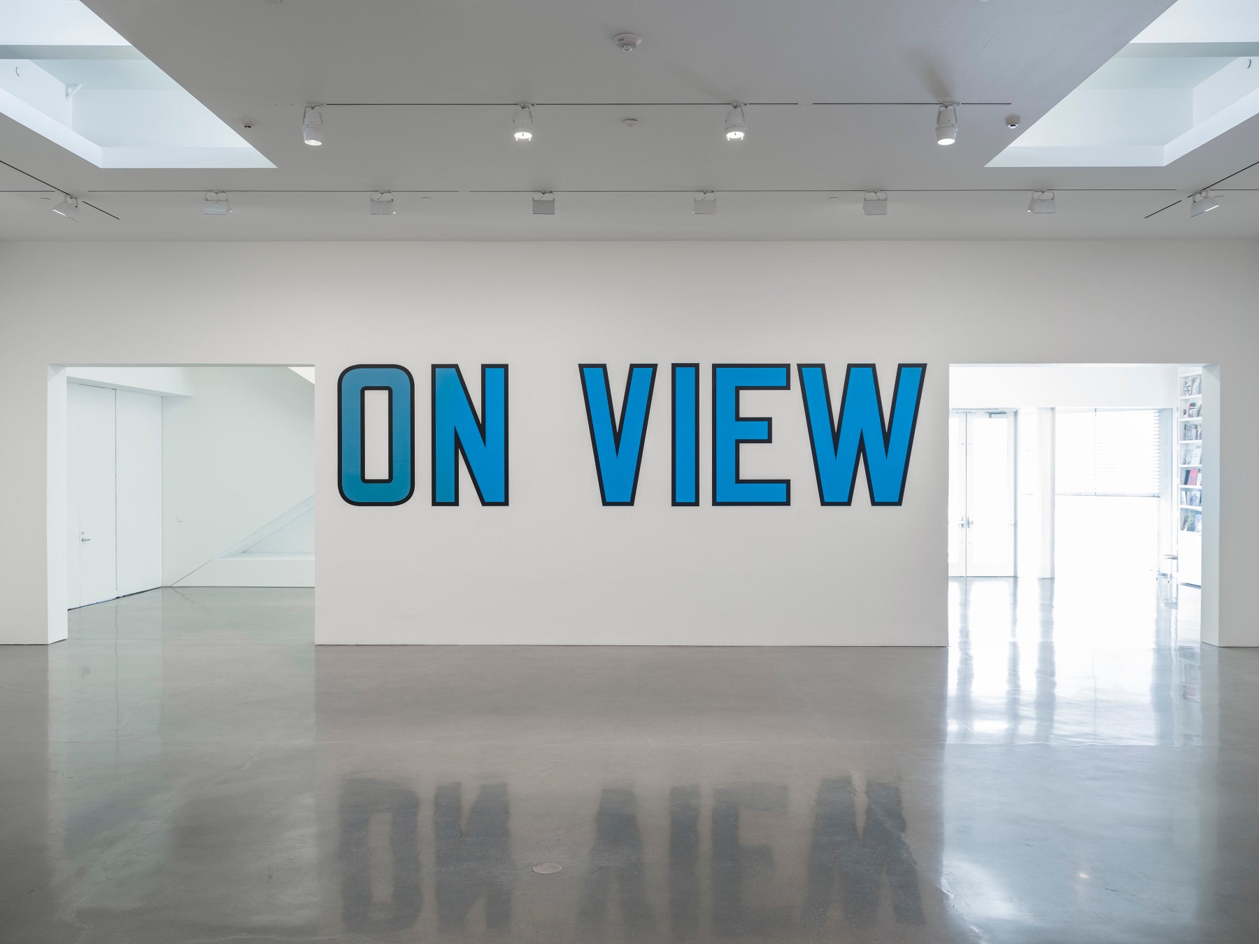 Lawrence Weiner - ON VIEW - Viewing Room - Regen Projects Viewing Room